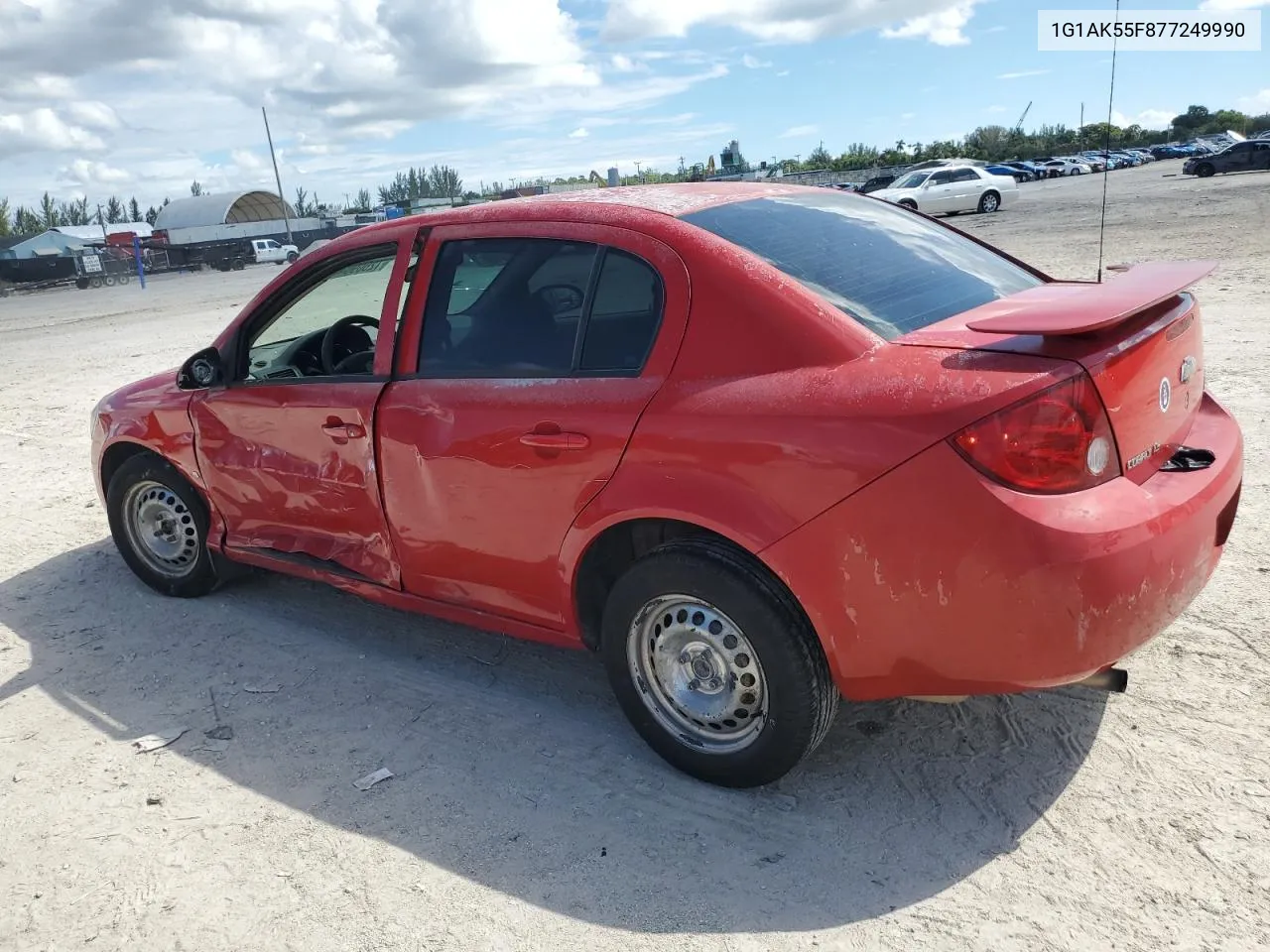 1G1AK55F877249990 2007 Chevrolet Cobalt Ls