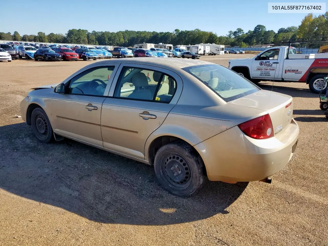 1G1AL55F877167402 2007 Chevrolet Cobalt Lt
