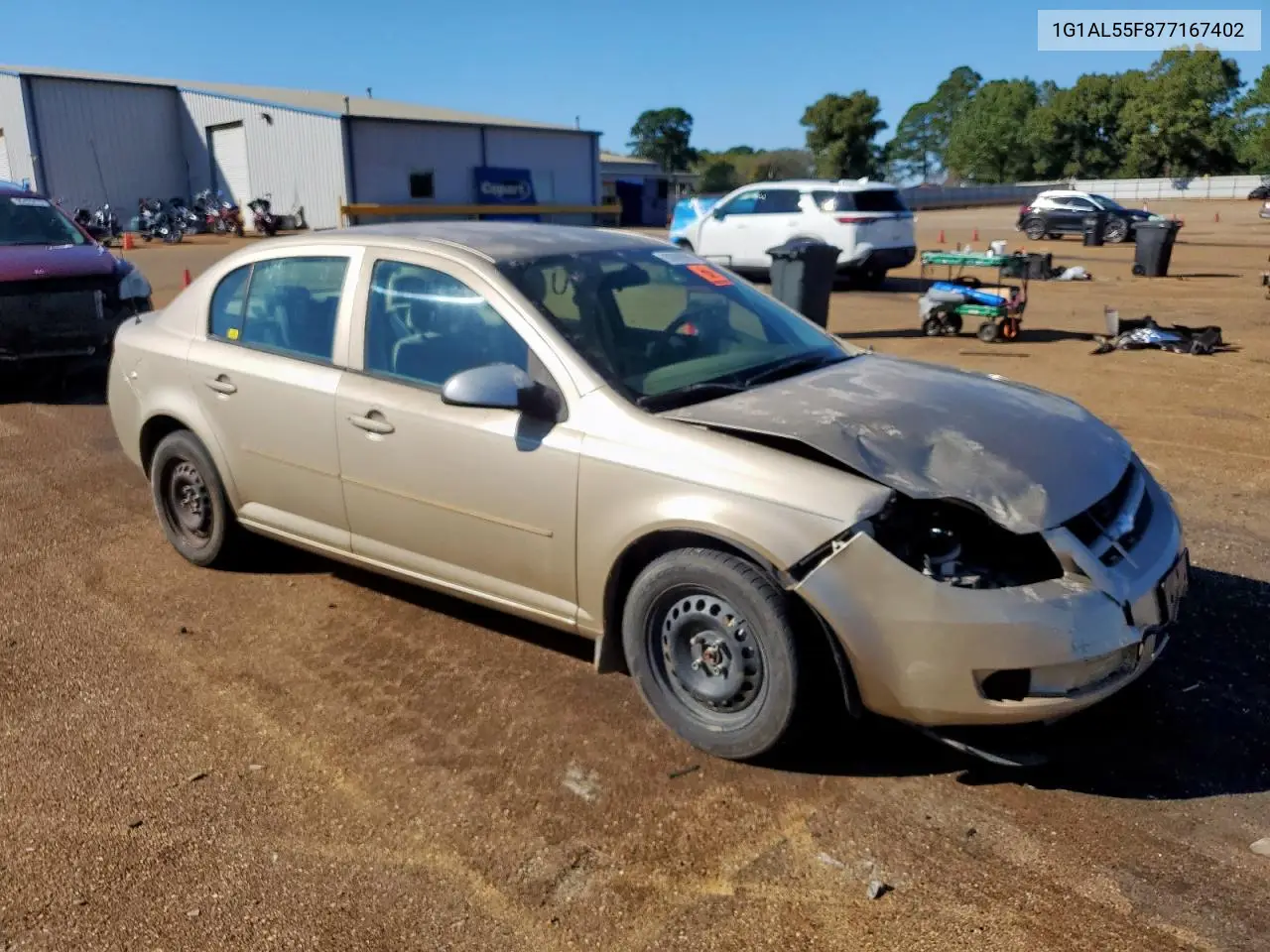1G1AL55F877167402 2007 Chevrolet Cobalt Lt