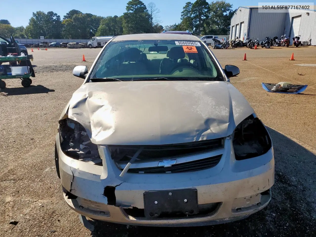 1G1AL55F877167402 2007 Chevrolet Cobalt Lt