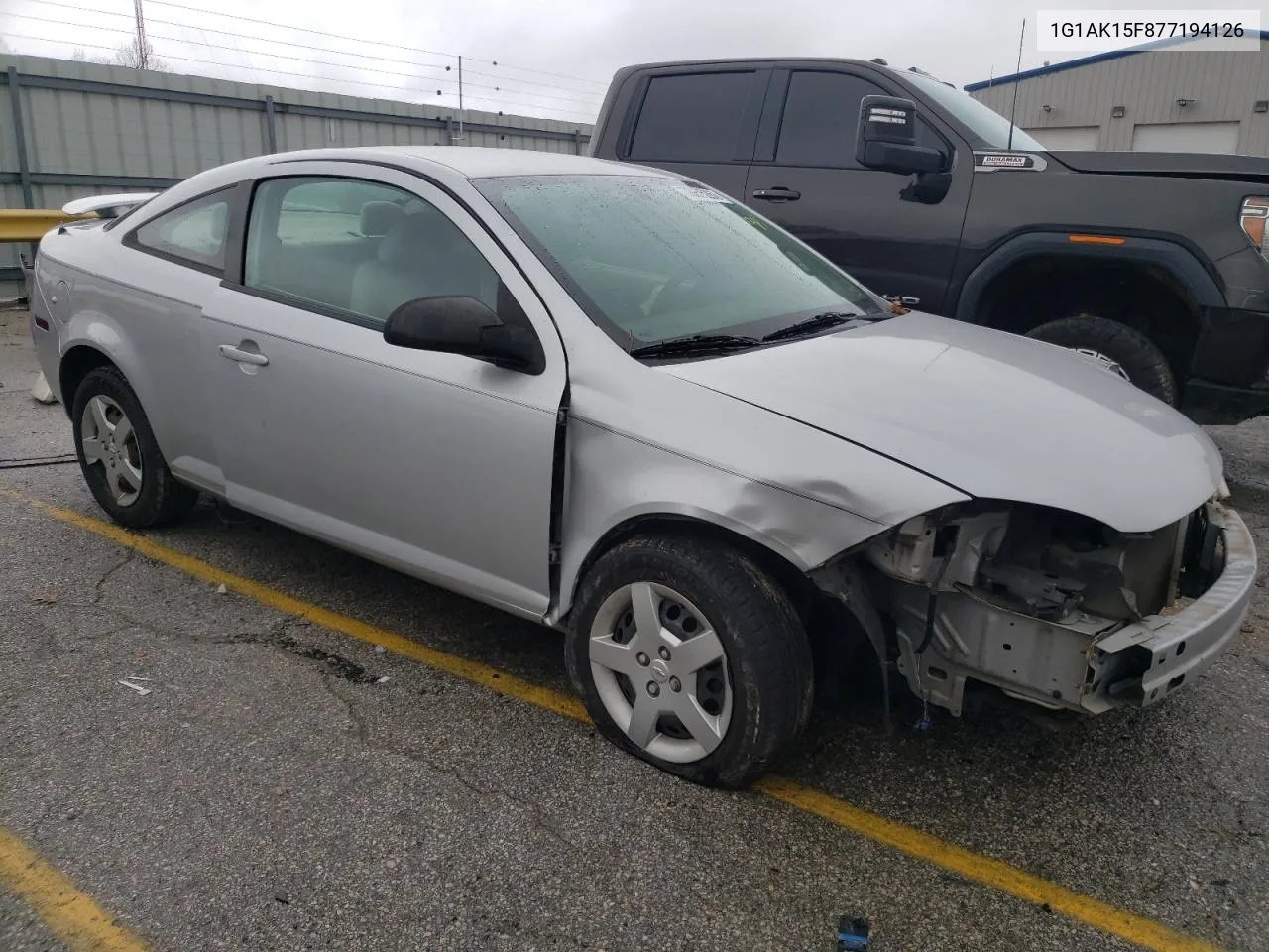 2007 Chevrolet Cobalt Ls VIN: 1G1AK15F877194126 Lot: 78605263