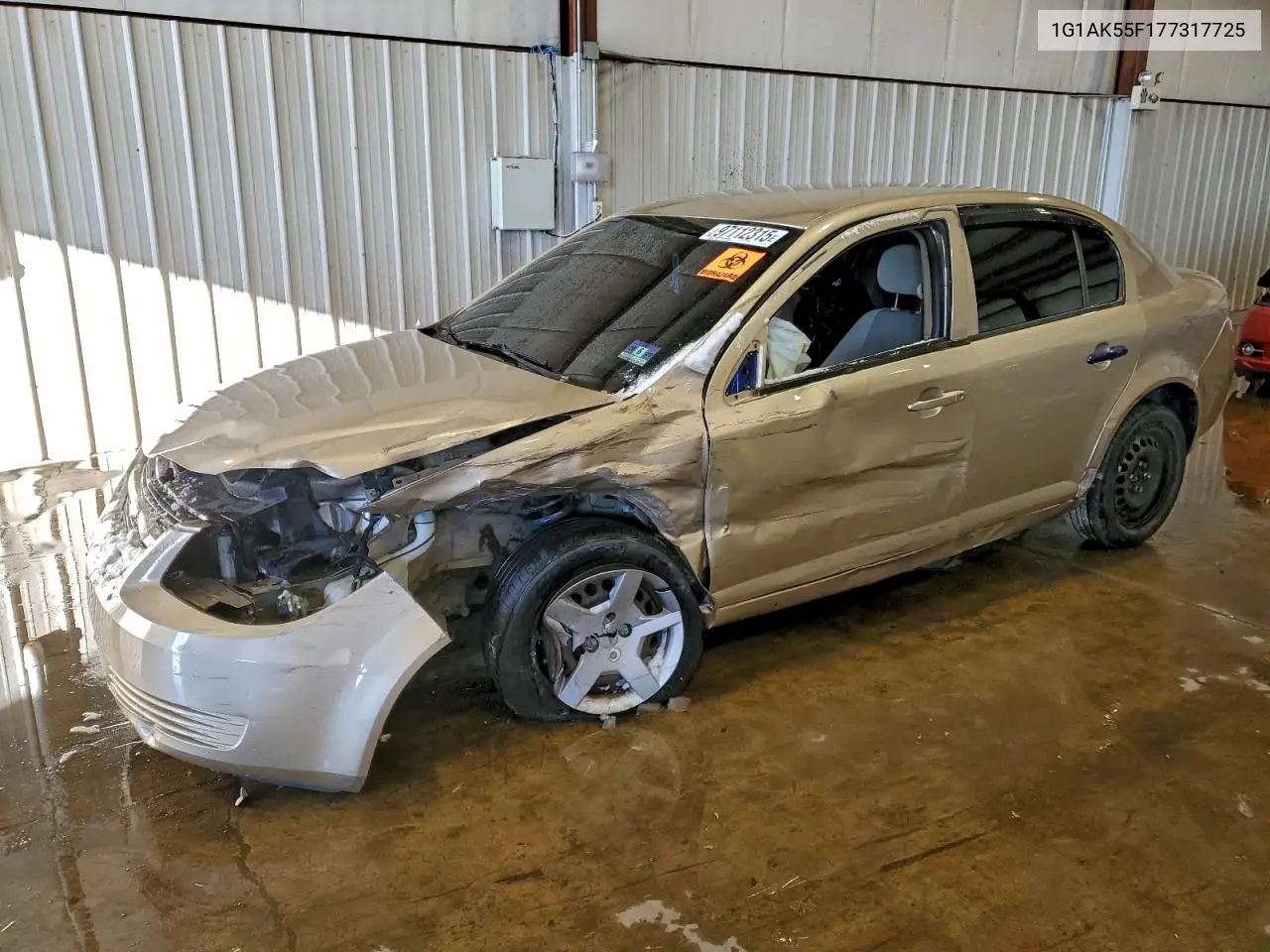 1G1AK55F177317725 2007 Chevrolet Cobalt Ls