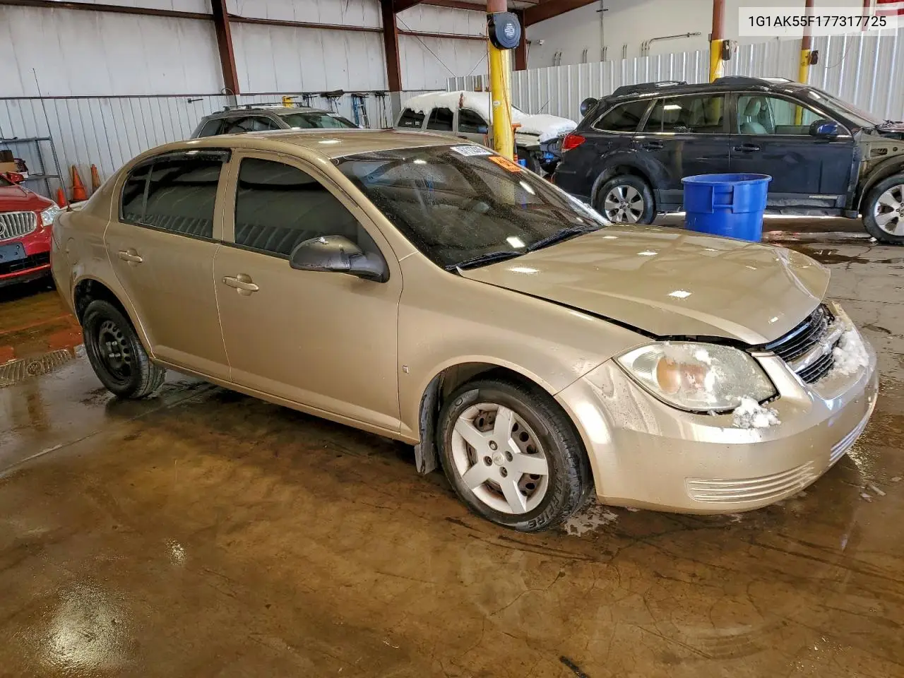1G1AK55F177317725 2007 Chevrolet Cobalt Ls