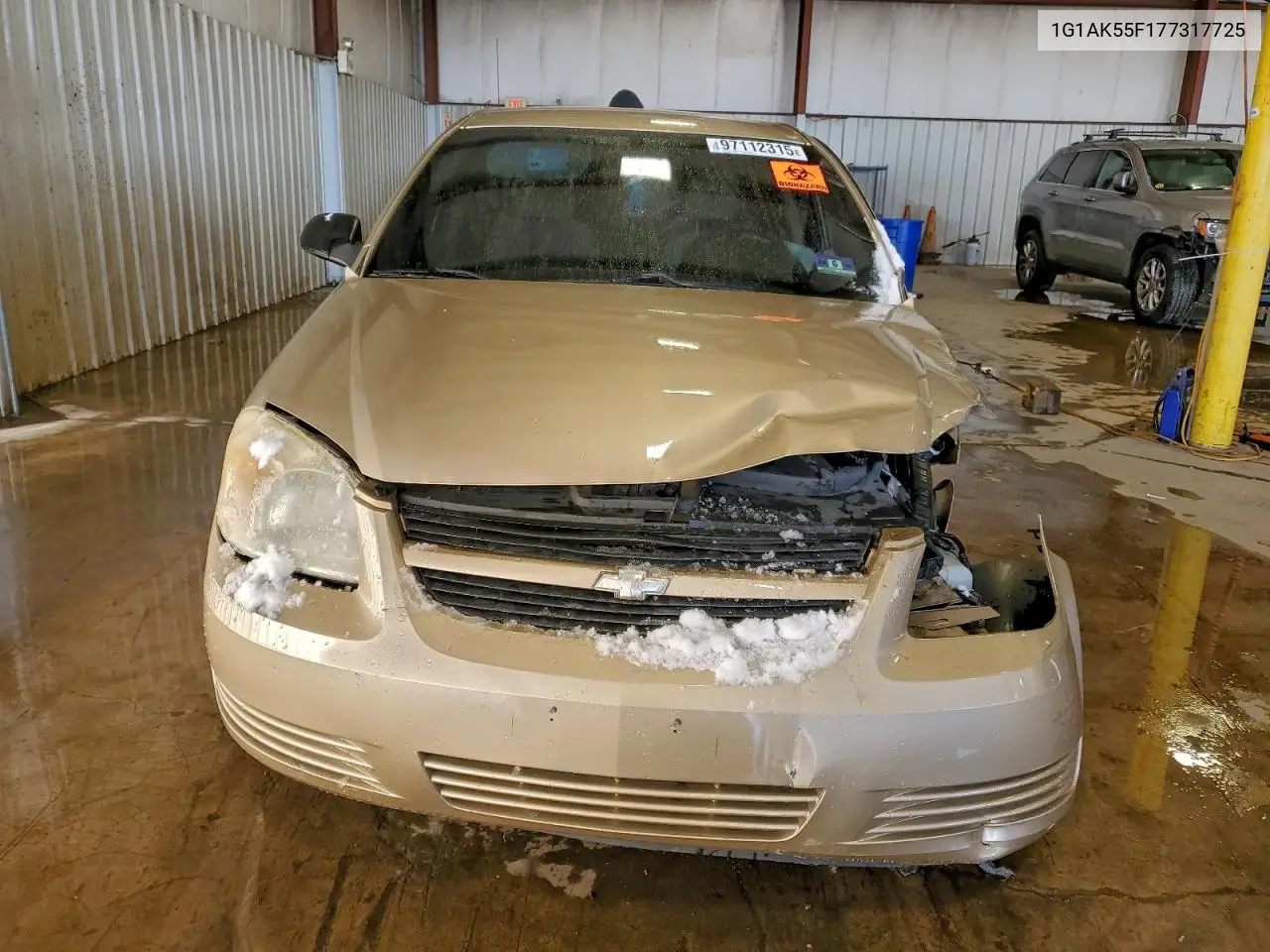 1G1AK55F177317725 2007 Chevrolet Cobalt Ls
