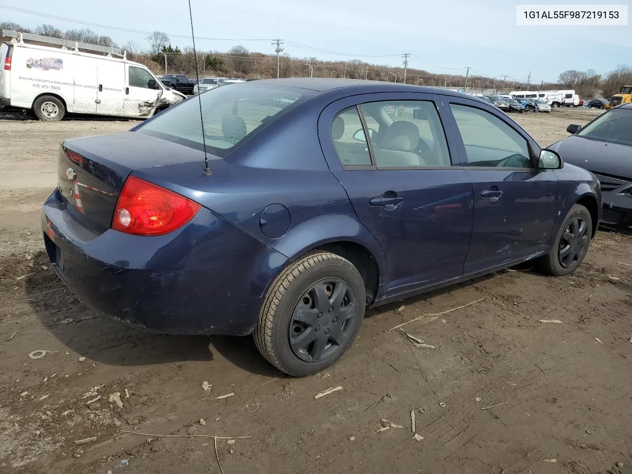 2008 Chevrolet Cobalt Lt VIN: 1G1AL55F987219153 Lot: 43433914