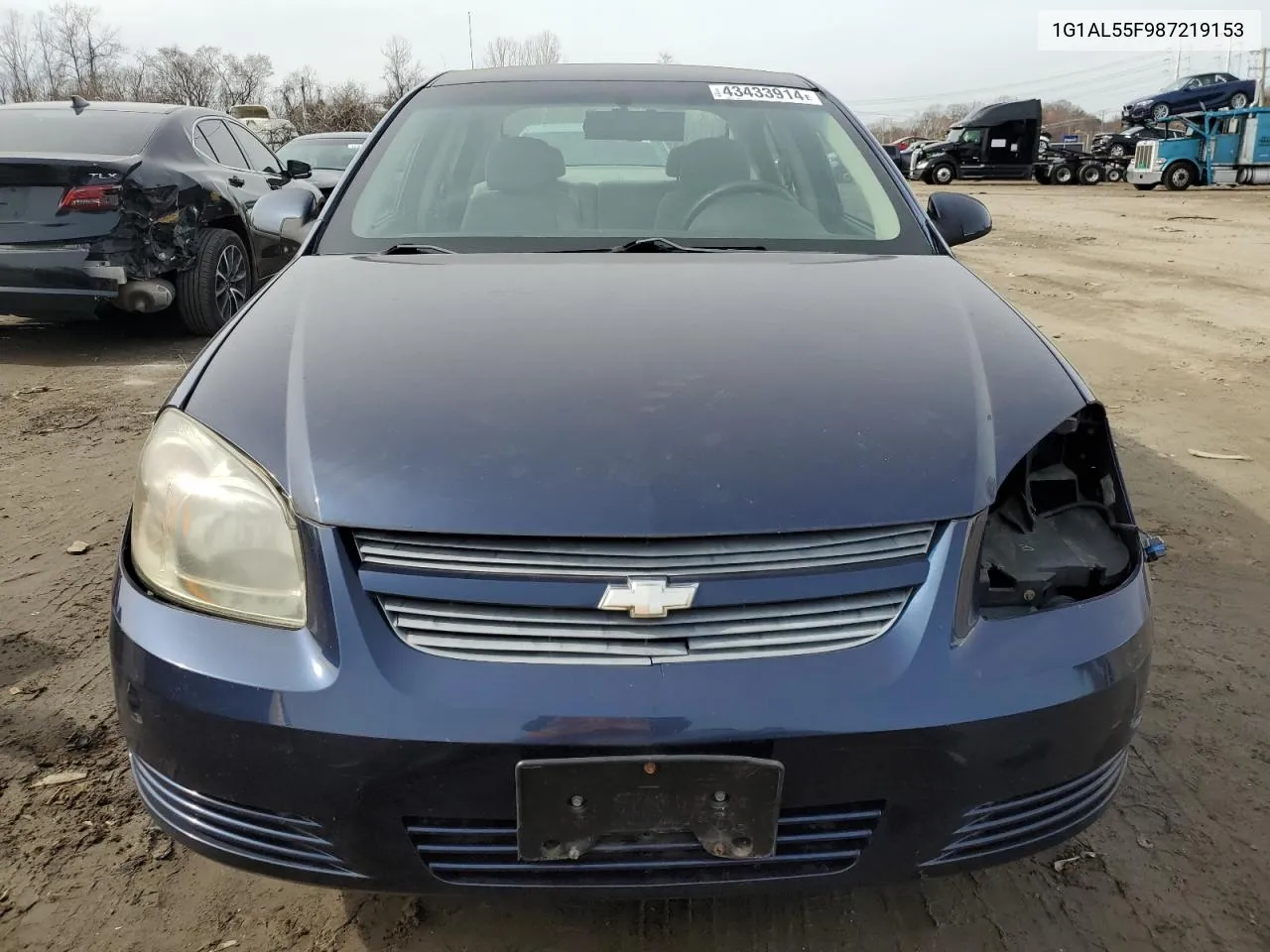 2008 Chevrolet Cobalt Lt VIN: 1G1AL55F987219153 Lot: 43433914