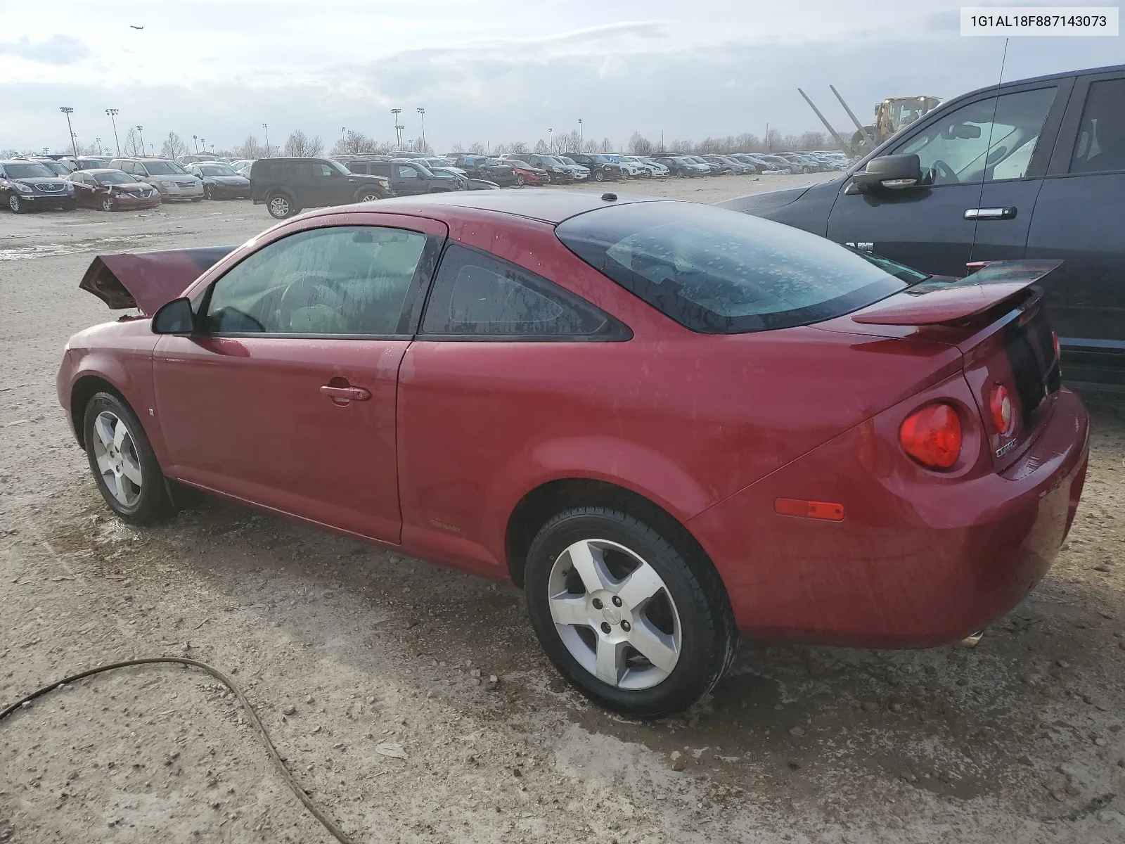 2008 Chevrolet Cobalt Lt VIN: 1G1AL18F887143073 Lot: 45651364