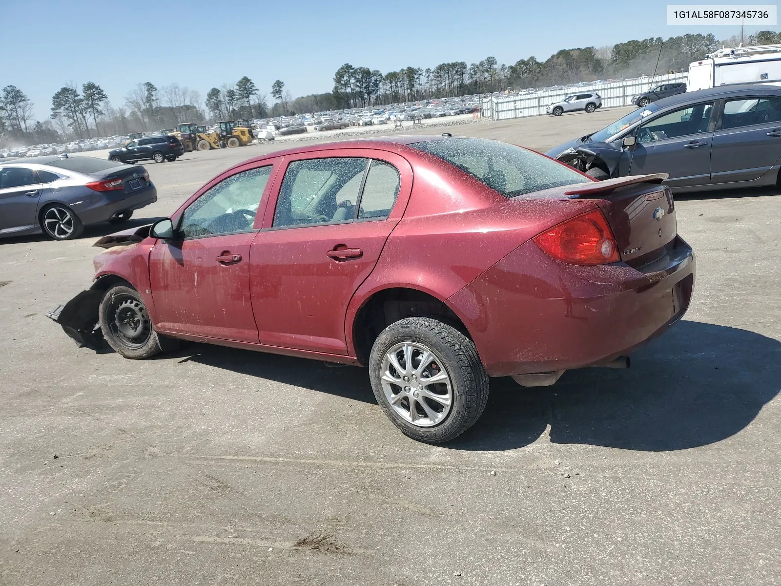 1G1AL58F087345736 2008 Chevrolet Cobalt Lt