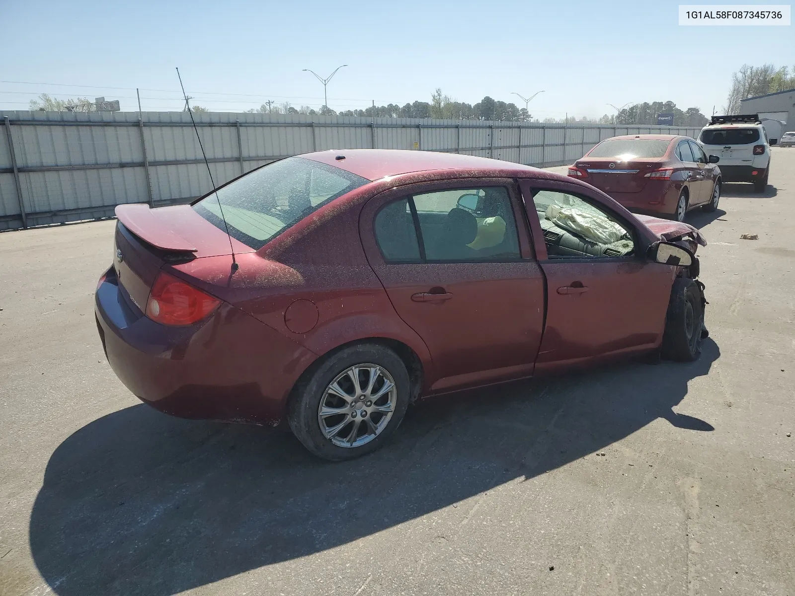 1G1AL58F087345736 2008 Chevrolet Cobalt Lt