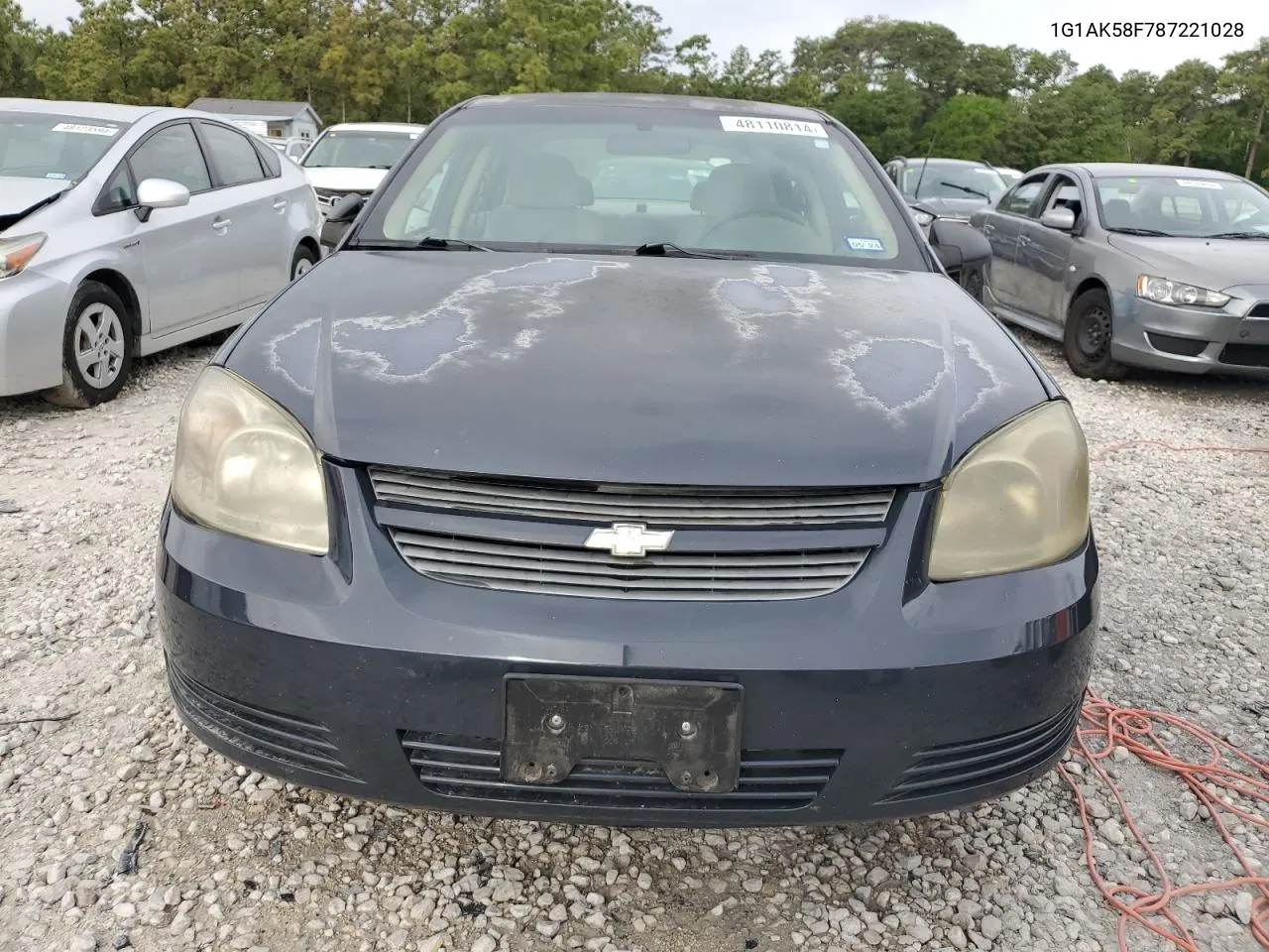 2008 Chevrolet Cobalt Ls VIN: 1G1AK58F787221028 Lot: 48110814