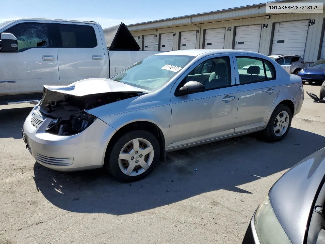 2008 Chevrolet Cobalt Ls VIN: 1G1AK58F287218179 Lot: 51709874