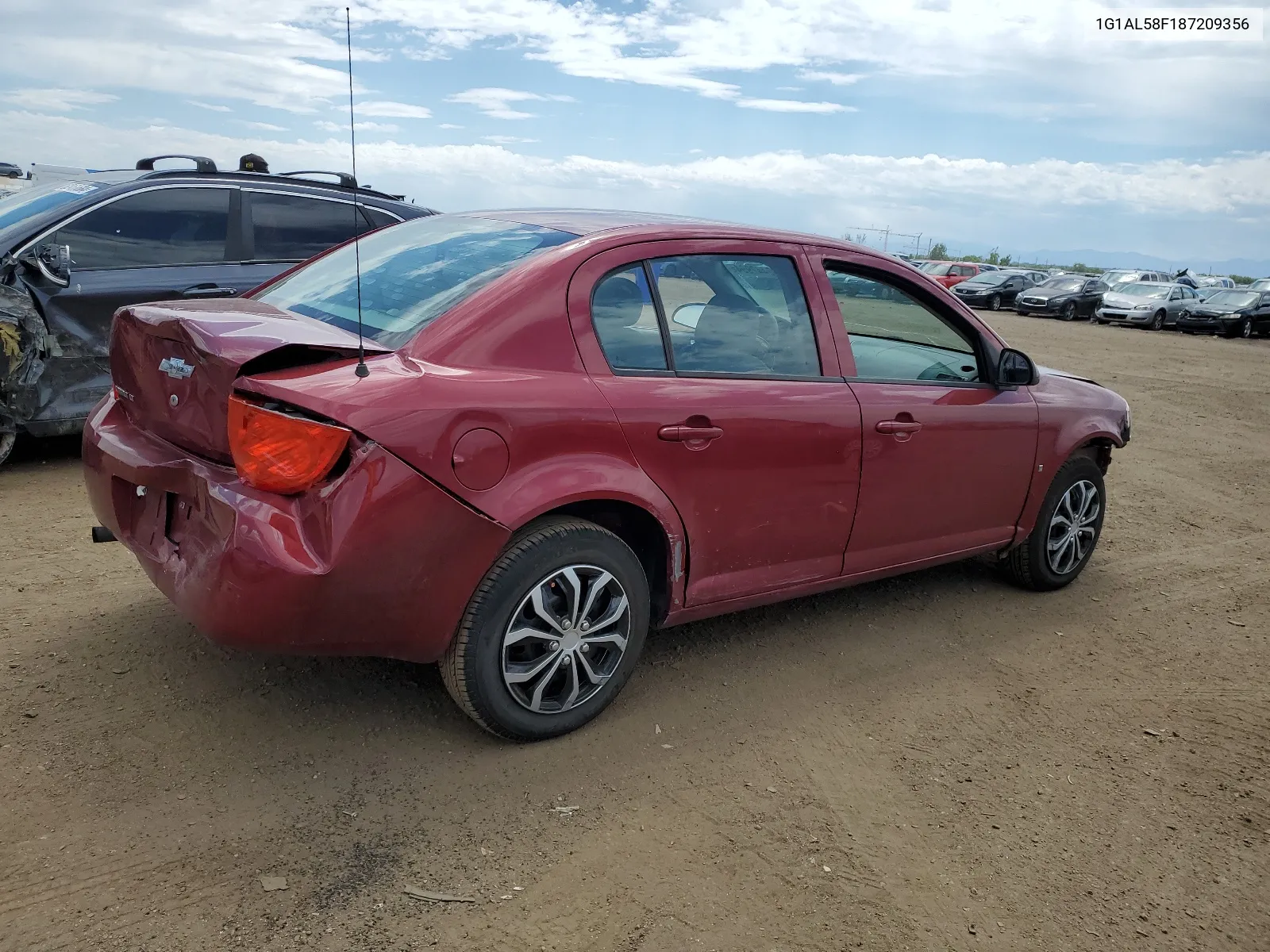 2008 Chevrolet Cobalt Lt VIN: 1G1AL58F187209356 Lot: 62442994