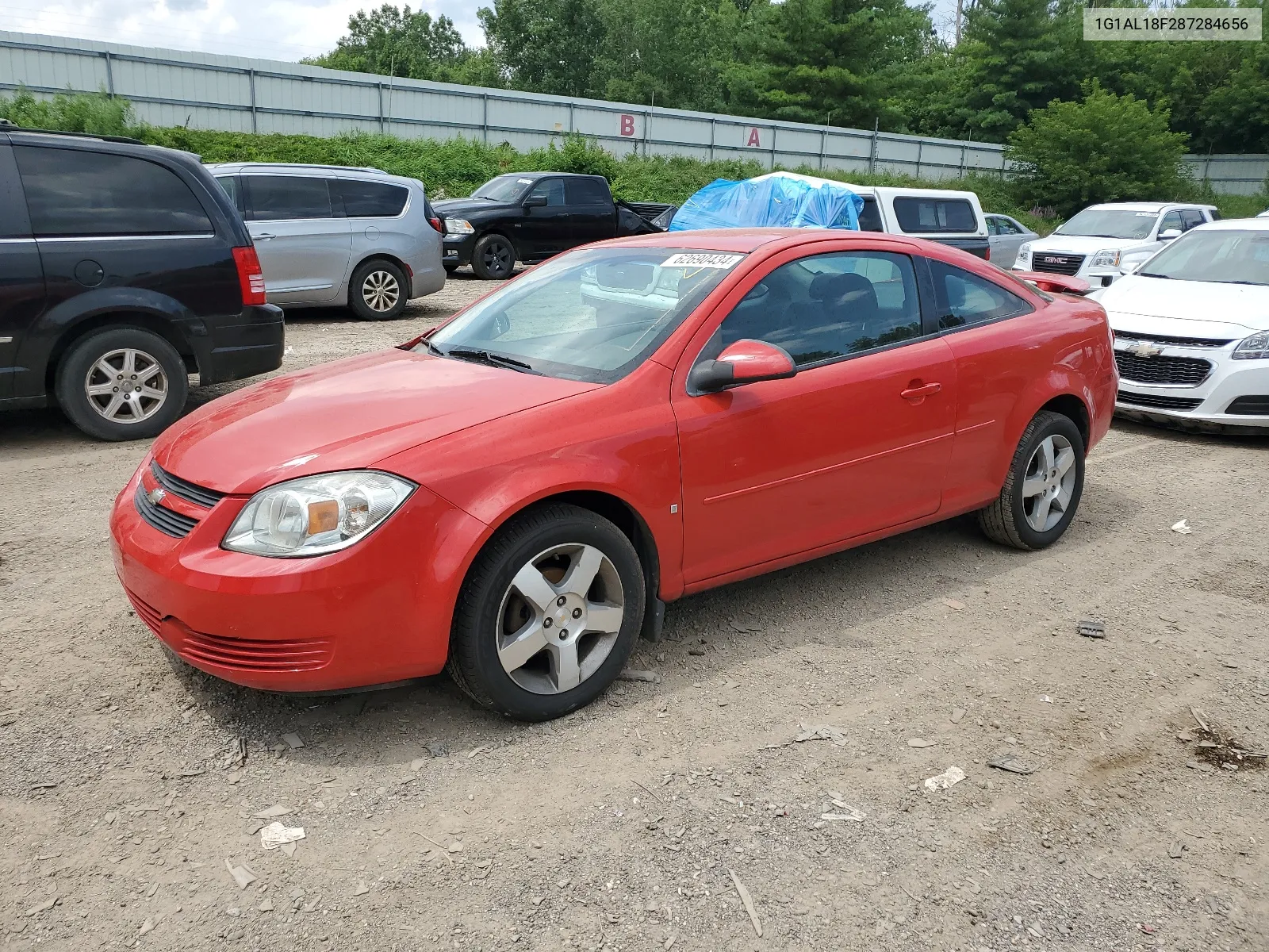 1G1AL18F287284656 2008 Chevrolet Cobalt Lt