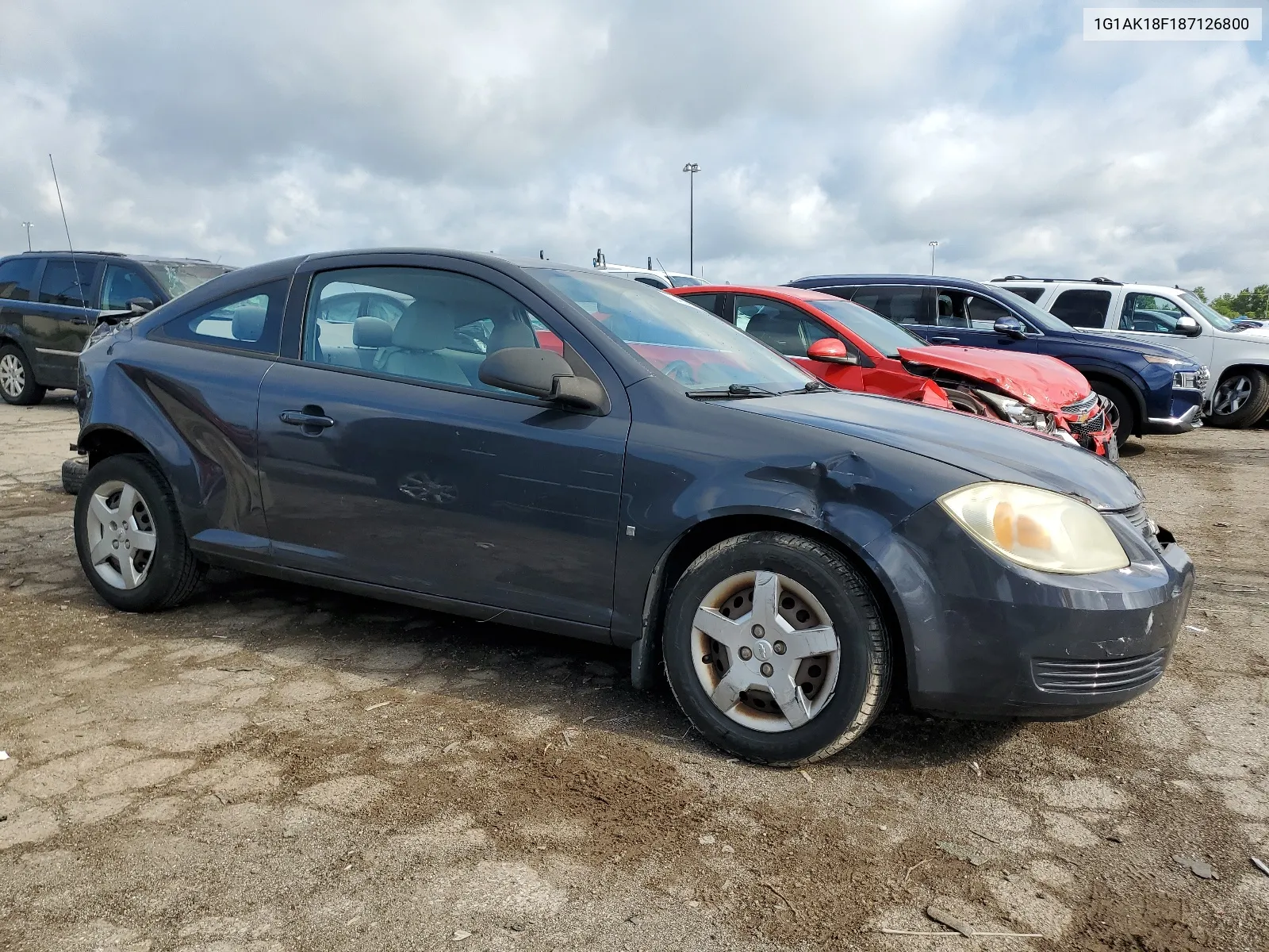 2008 Chevrolet Cobalt Ls VIN: 1G1AK18F187126800 Lot: 63493414