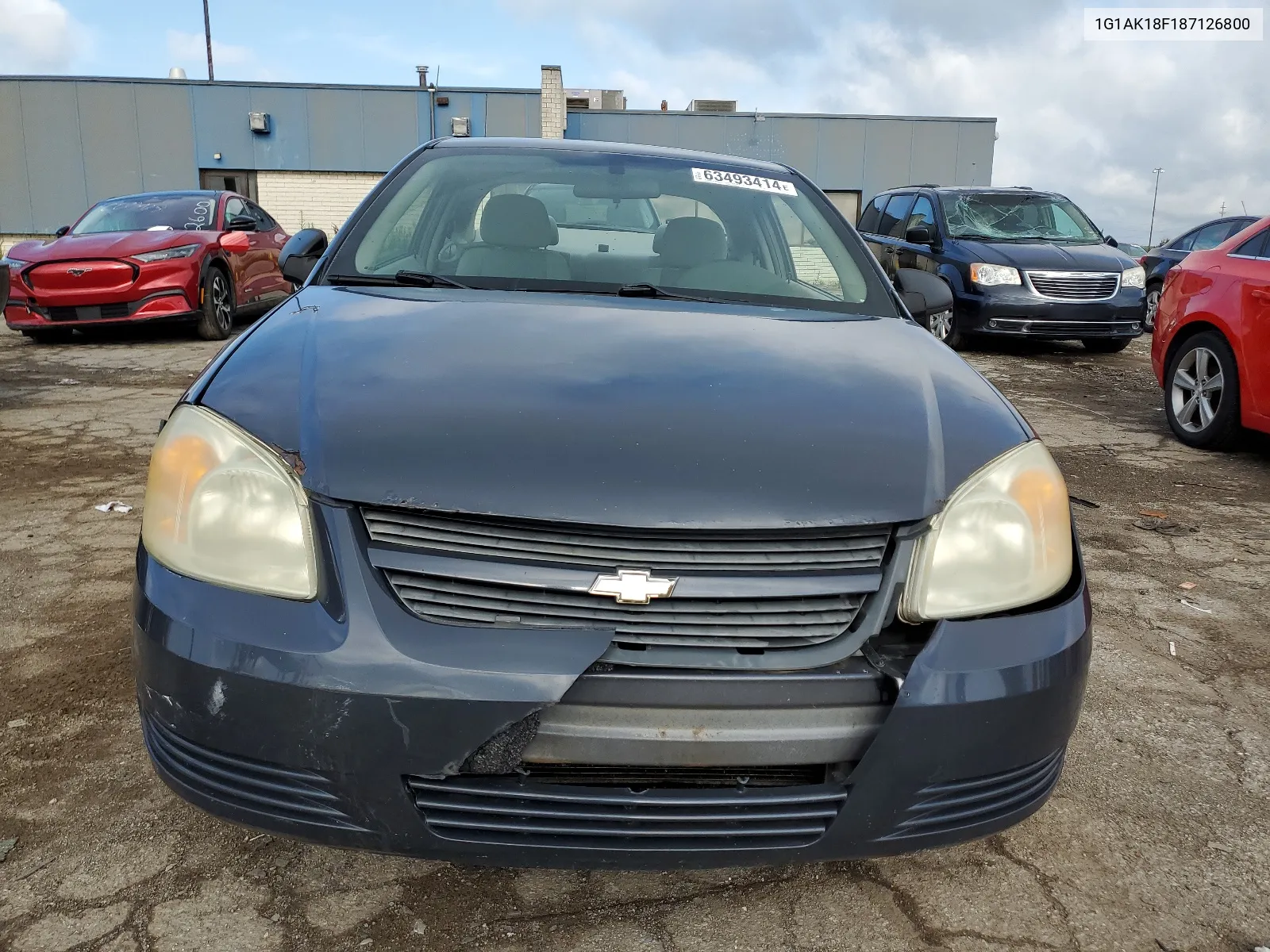 2008 Chevrolet Cobalt Ls VIN: 1G1AK18F187126800 Lot: 63493414