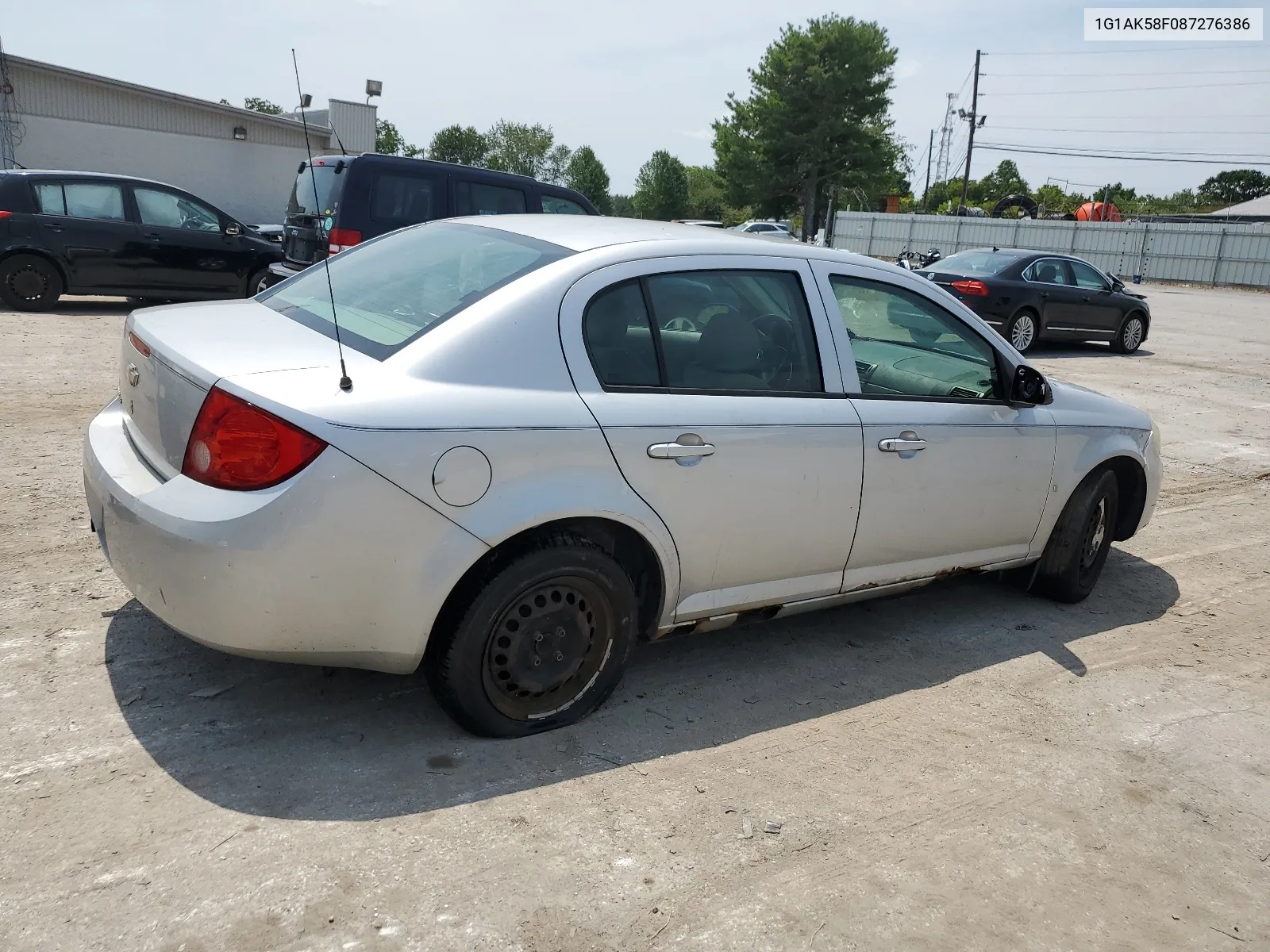 2008 Chevrolet Cobalt Ls VIN: 1G1AK58F087276386 Lot: 63613144