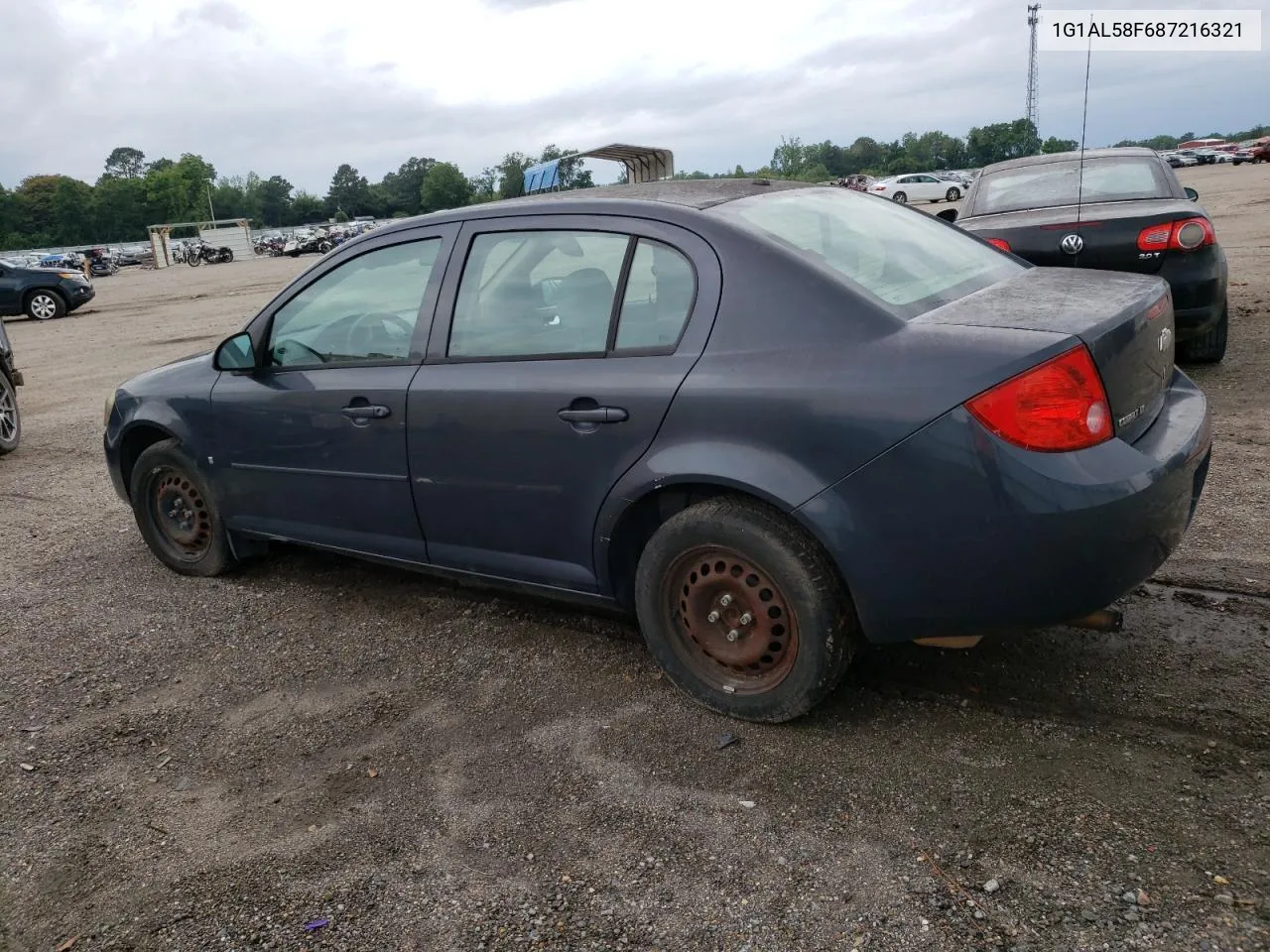 1G1AL58F687216321 2008 Chevrolet Cobalt Lt