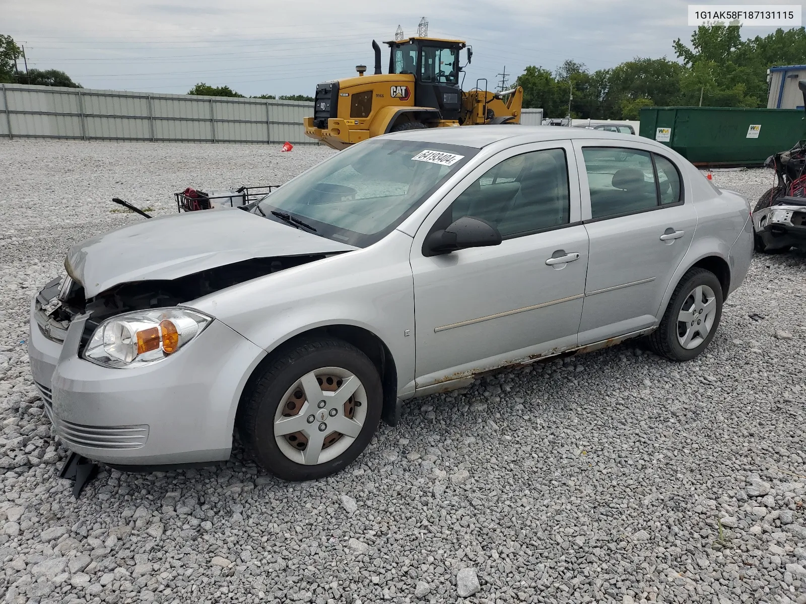 2008 Chevrolet Cobalt Ls VIN: 1G1AK58F187131115 Lot: 64193404