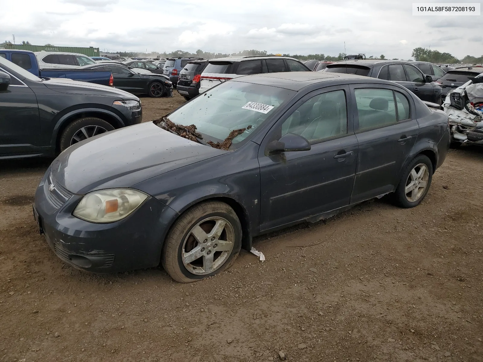 2008 Chevrolet Cobalt Lt VIN: 1G1AL58F587208193 Lot: 64330884