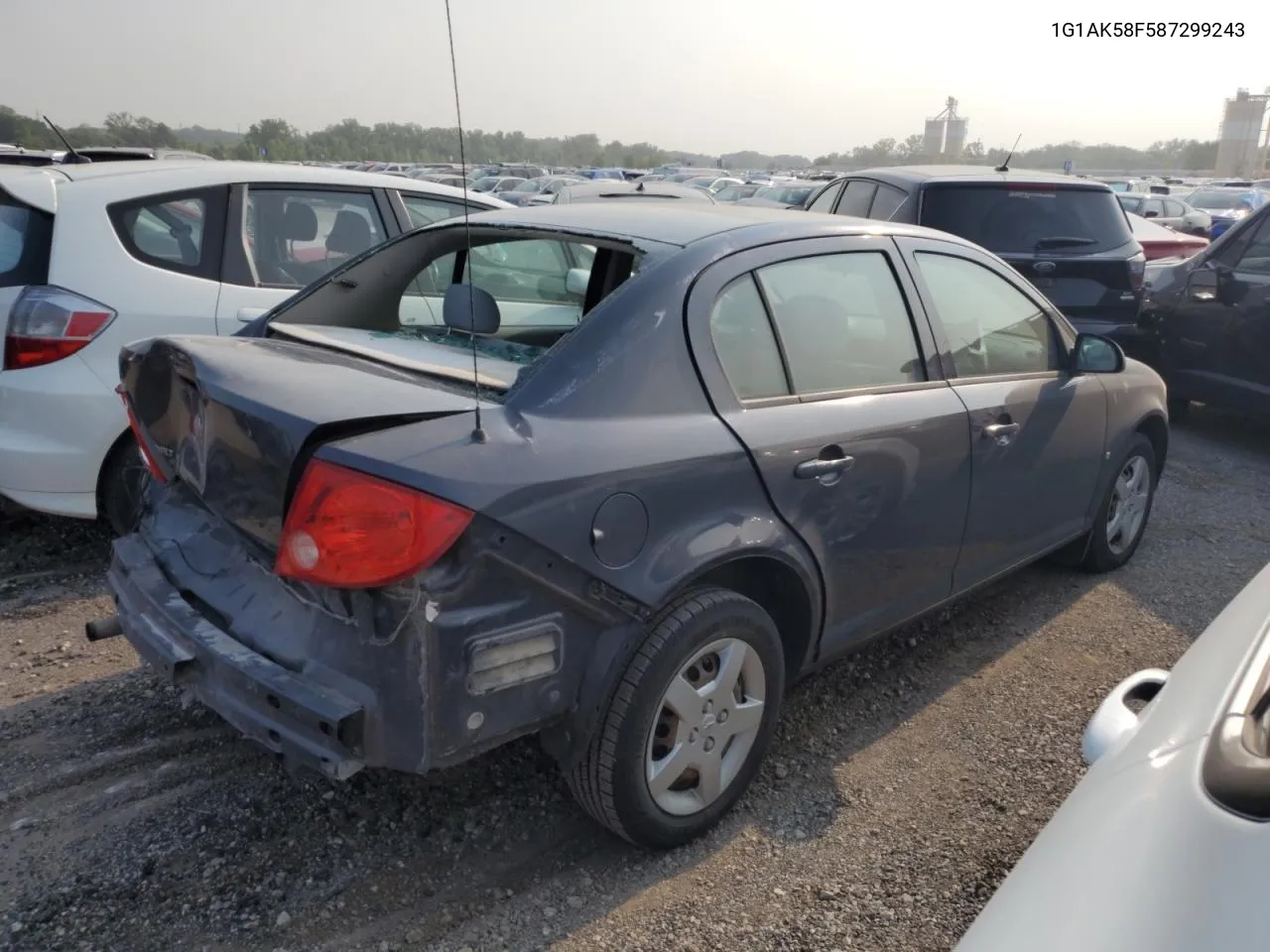 2008 Chevrolet Cobalt Ls VIN: 1G1AK58F587299243 Lot: 64567454