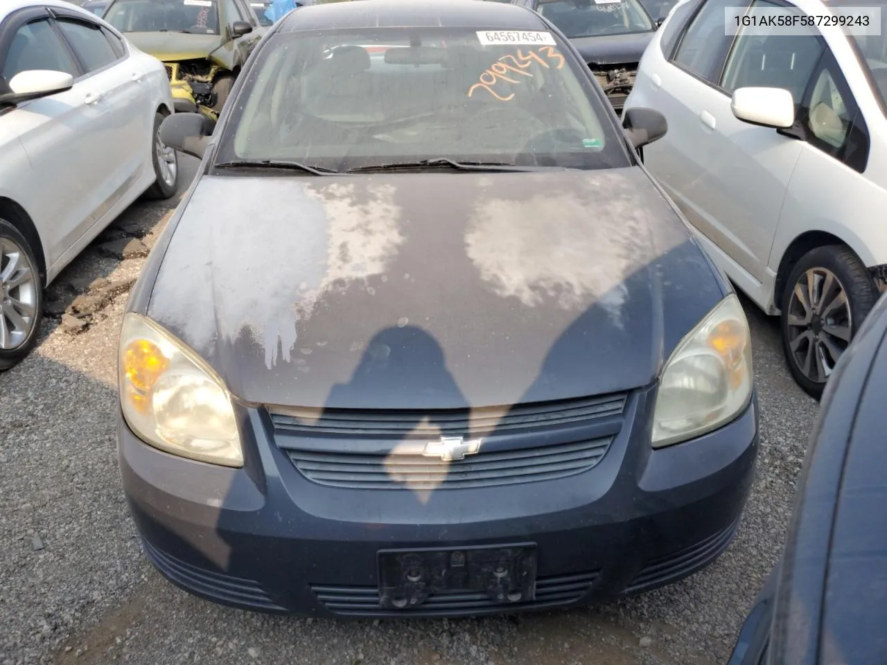 1G1AK58F587299243 2008 Chevrolet Cobalt Ls