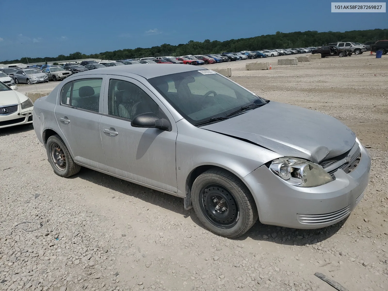 1G1AK58F287269827 2008 Chevrolet Cobalt Ls