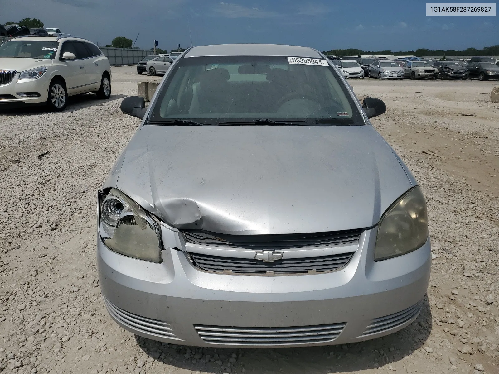 2008 Chevrolet Cobalt Ls VIN: 1G1AK58F287269827 Lot: 65355844