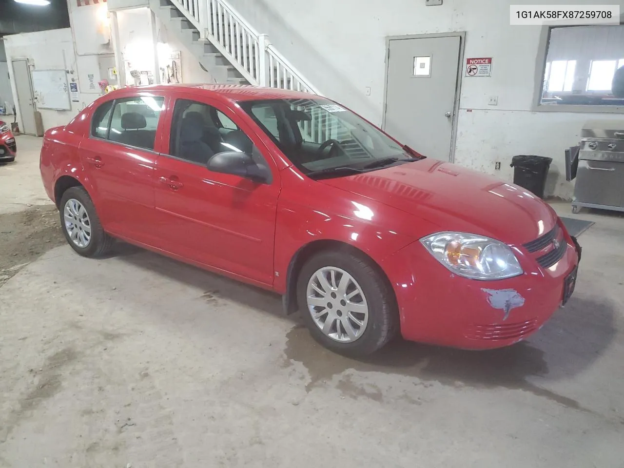 2008 Chevrolet Cobalt Ls VIN: 1G1AK58FX87259708 Lot: 65601114