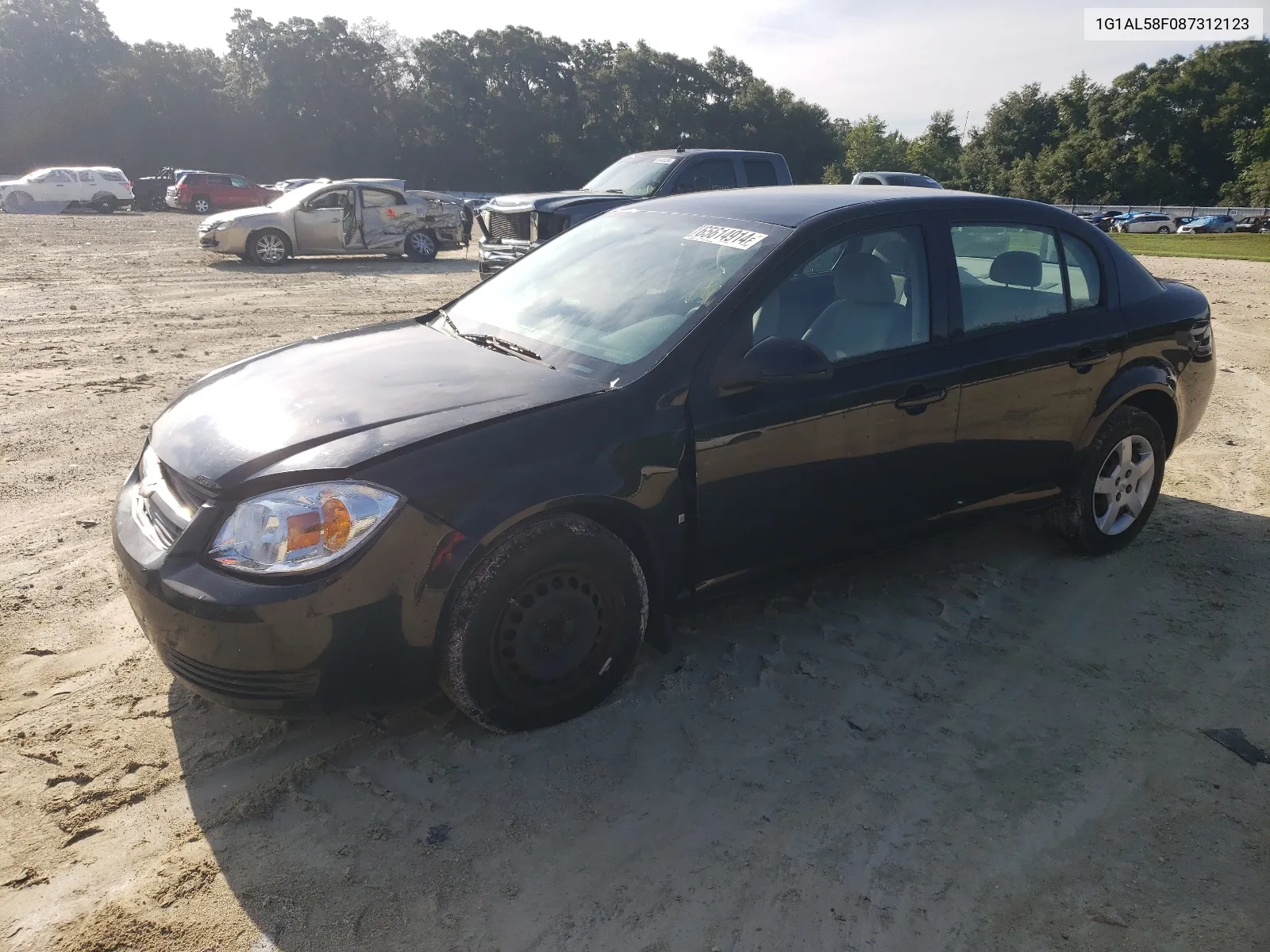 2008 Chevrolet Cobalt Lt VIN: 1G1AL58F087312123 Lot: 65614914