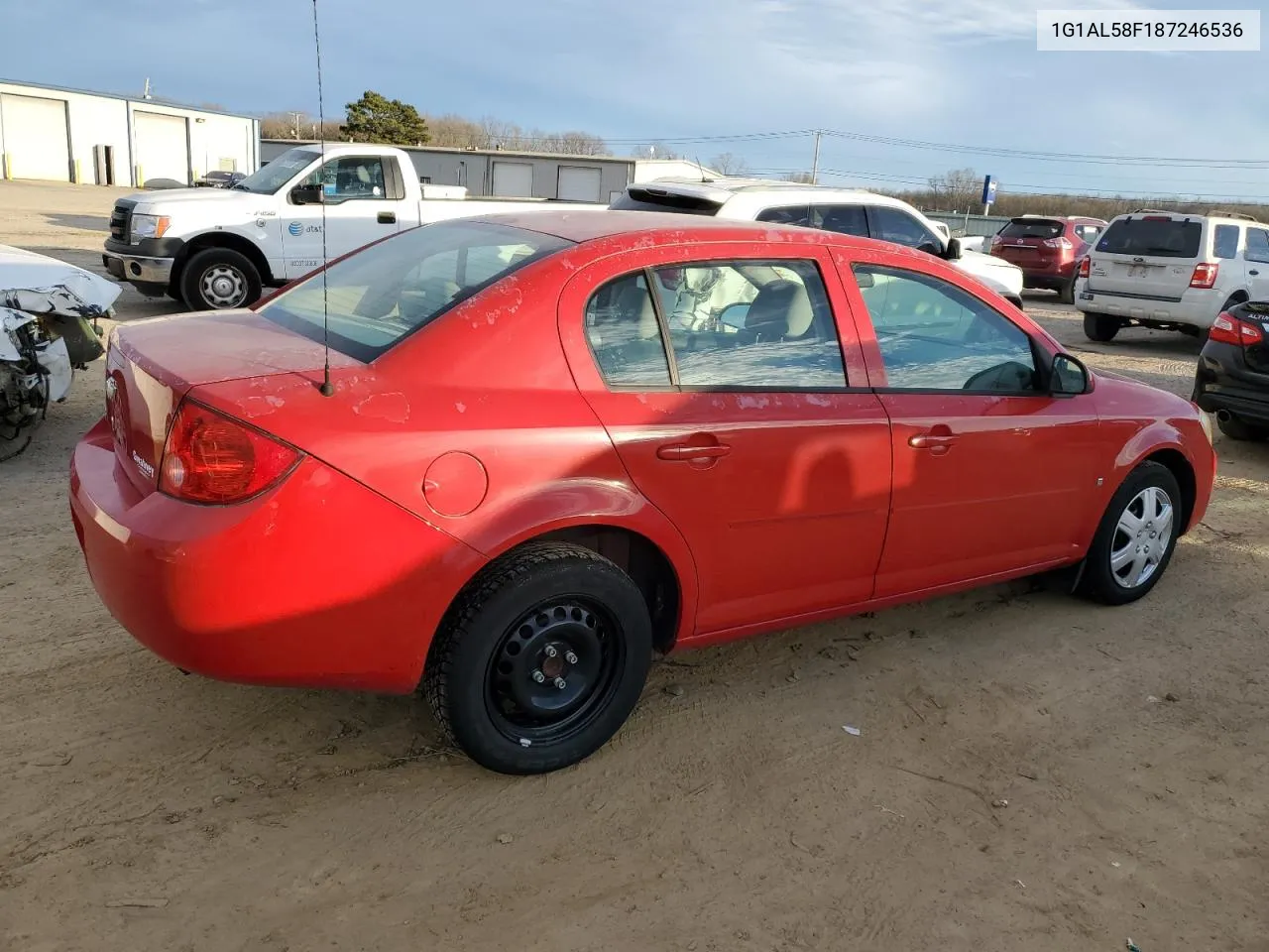 1G1AL58F187246536 2008 Chevrolet Cobalt Lt