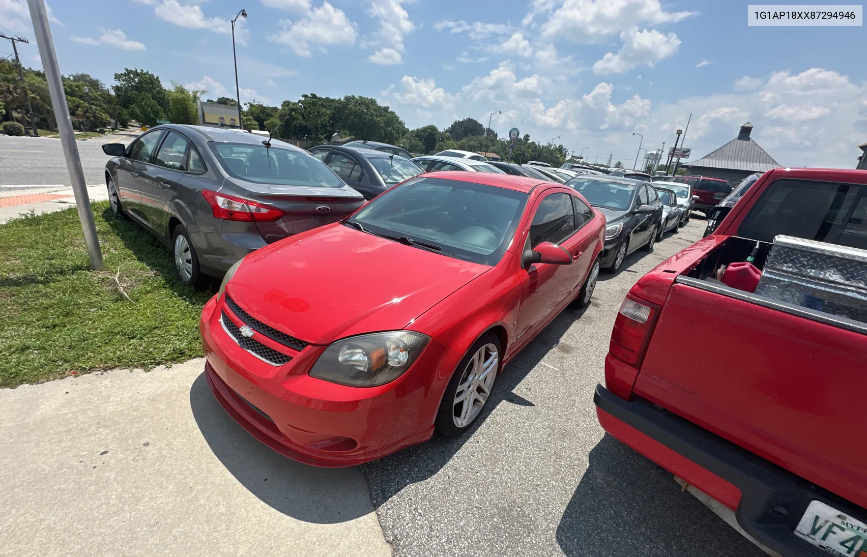 2008 Chevrolet Cobalt Ss VIN: 1G1AP18XX87294946 Lot: 66924814