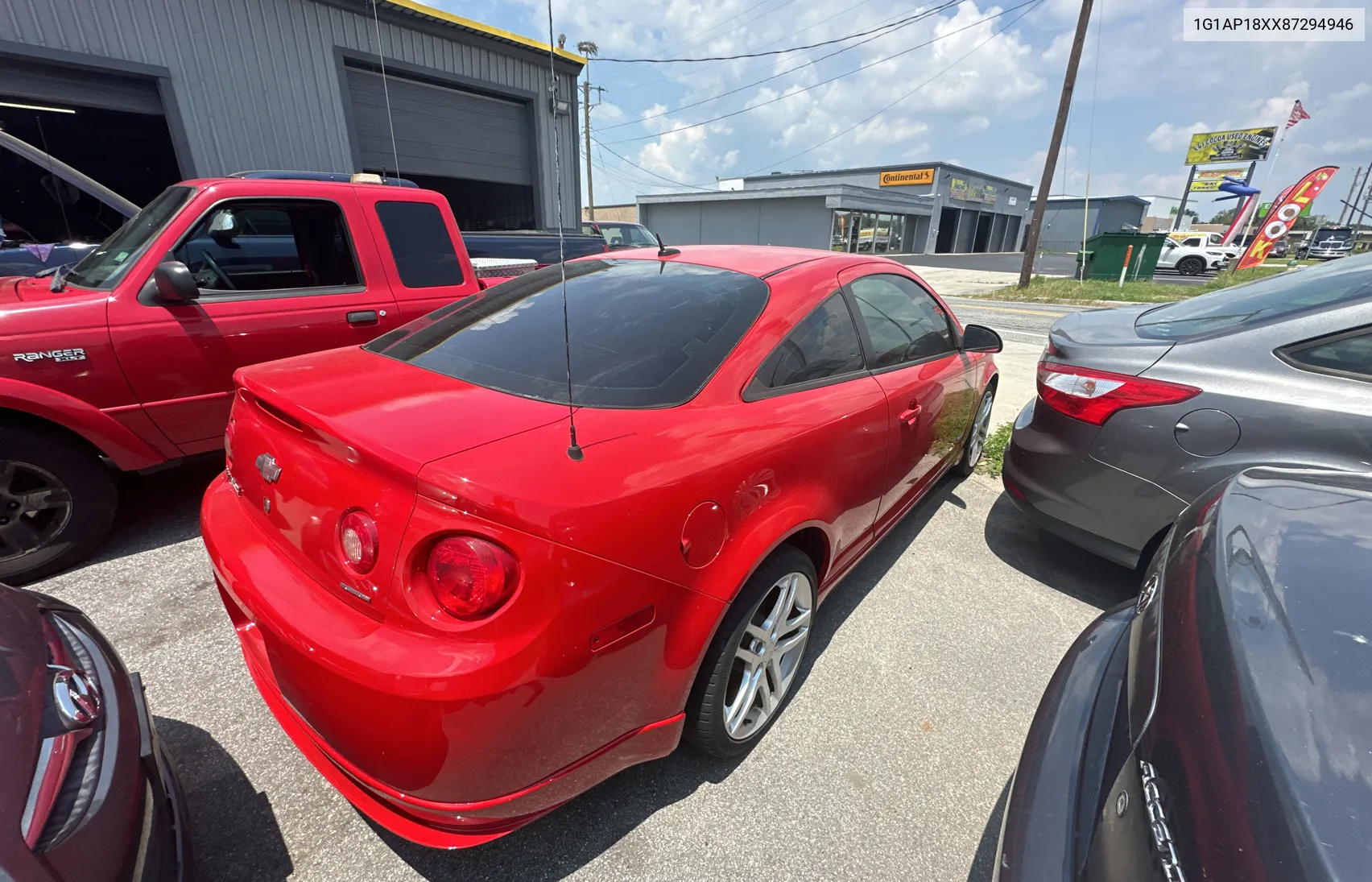 2008 Chevrolet Cobalt Ss VIN: 1G1AP18XX87294946 Lot: 66924814