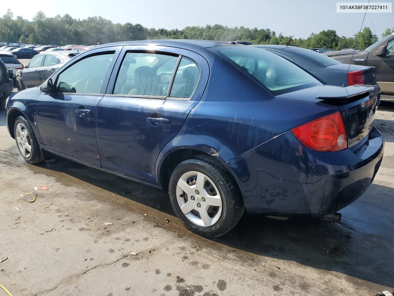 2008 Chevrolet Cobalt Ls VIN: 1G1AK58F387227411 Lot: 67184814