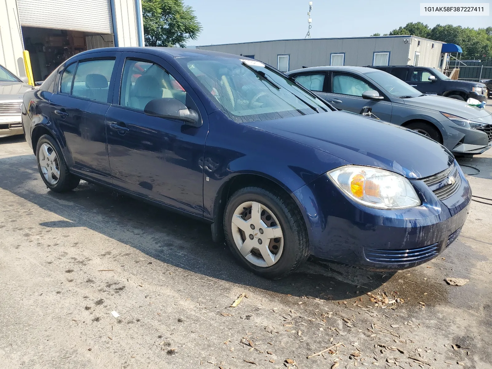 2008 Chevrolet Cobalt Ls VIN: 1G1AK58F387227411 Lot: 67184814