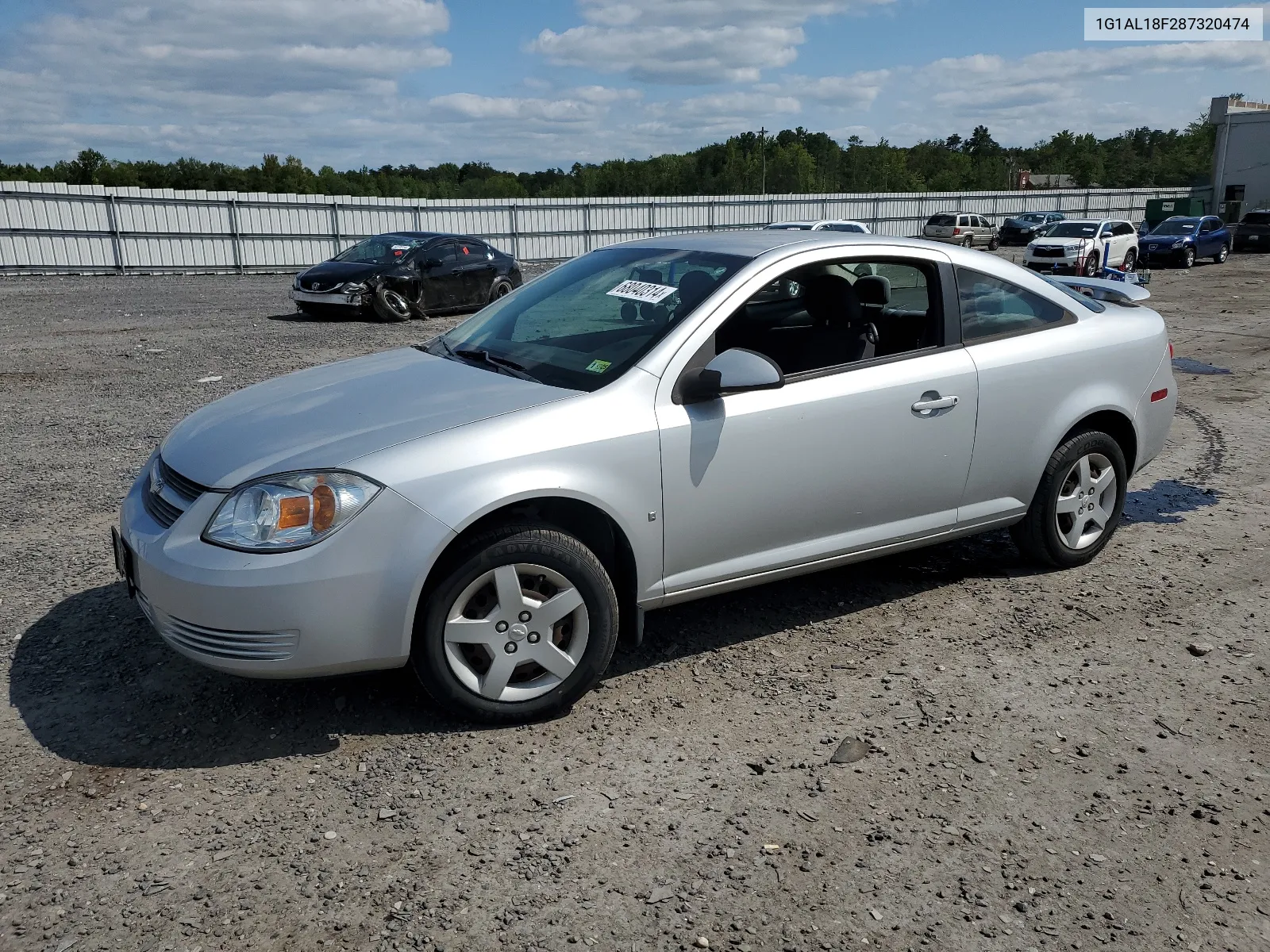 2008 Chevrolet Cobalt Lt VIN: 1G1AL18F287320474 Lot: 68040314