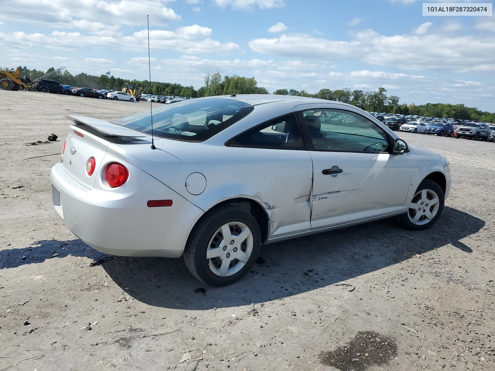 2008 Chevrolet Cobalt Lt VIN: 1G1AL18F287320474 Lot: 68040314