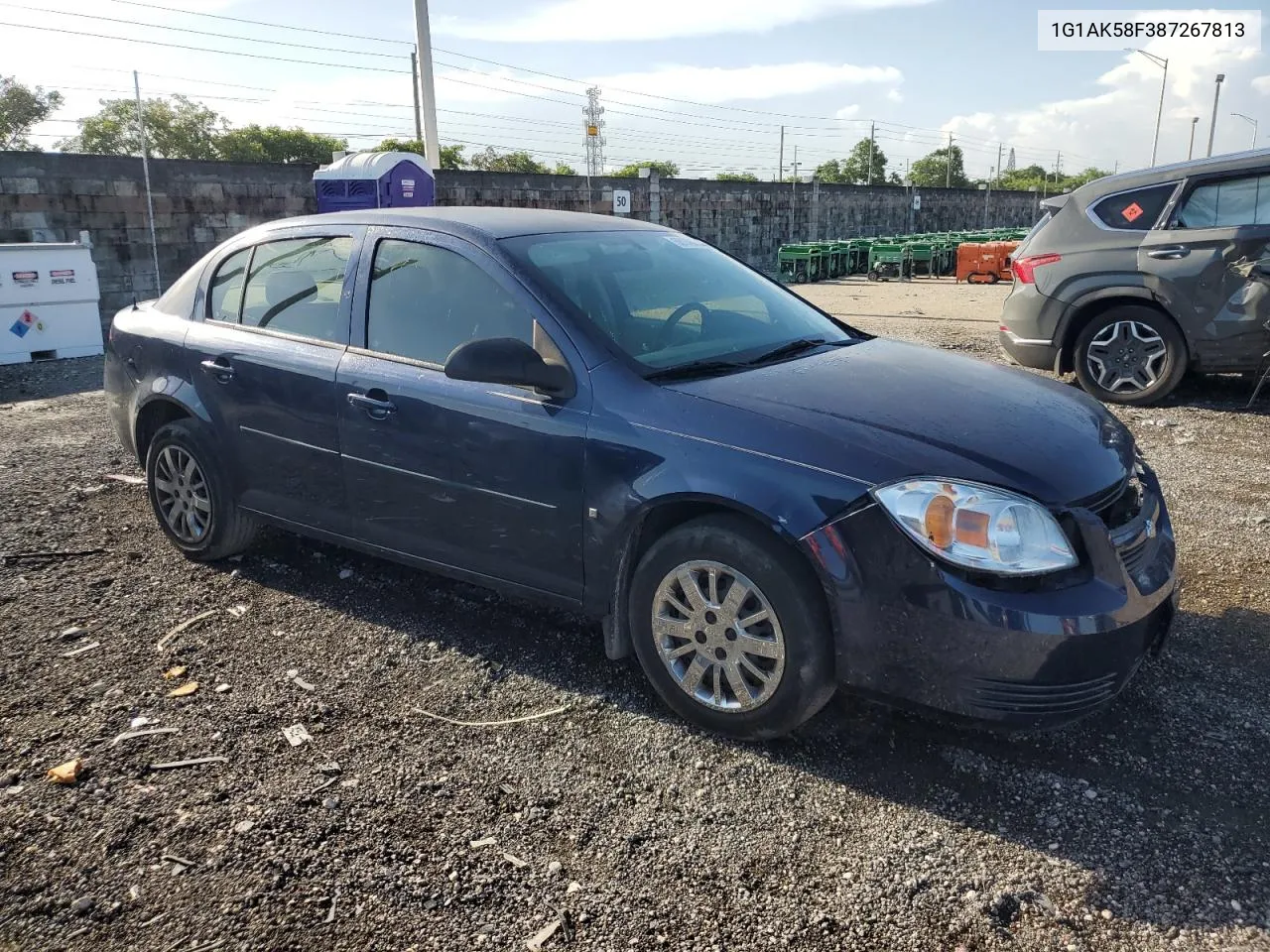 2008 Chevrolet Cobalt Ls VIN: 1G1AK58F387267813 Lot: 68140834