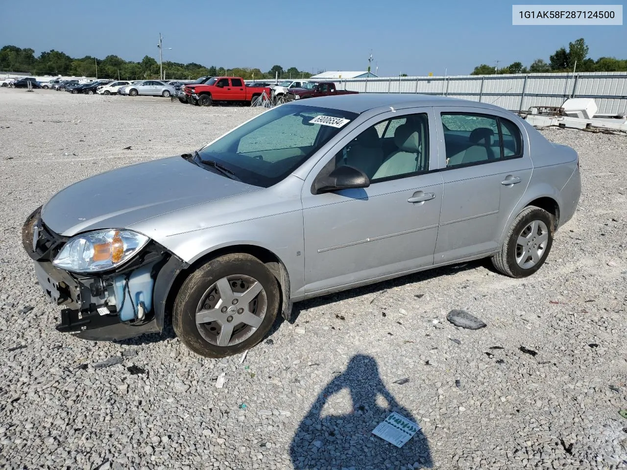 1G1AK58F287124500 2008 Chevrolet Cobalt Ls