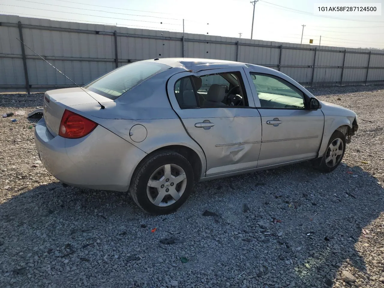 1G1AK58F287124500 2008 Chevrolet Cobalt Ls