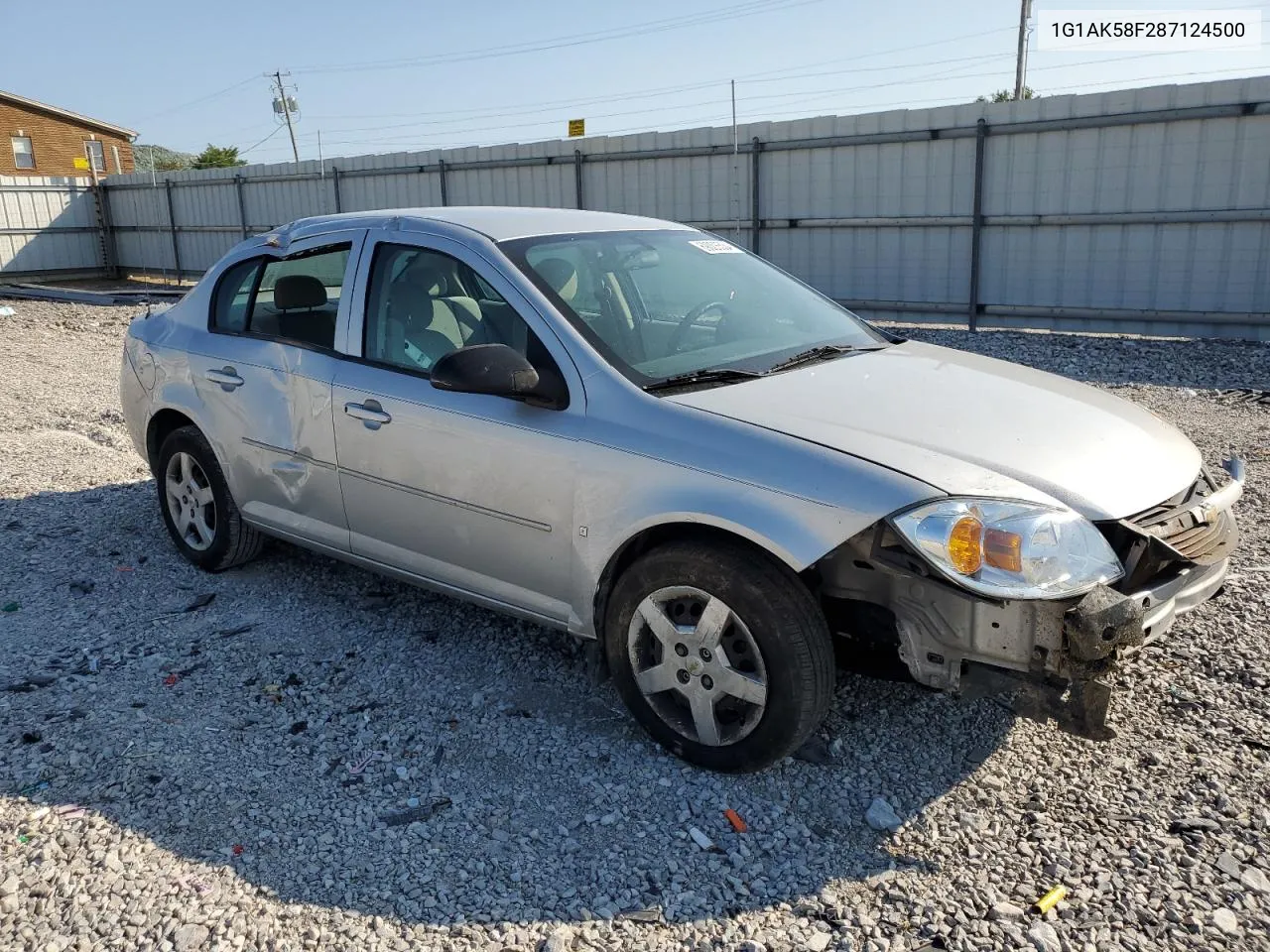 1G1AK58F287124500 2008 Chevrolet Cobalt Ls