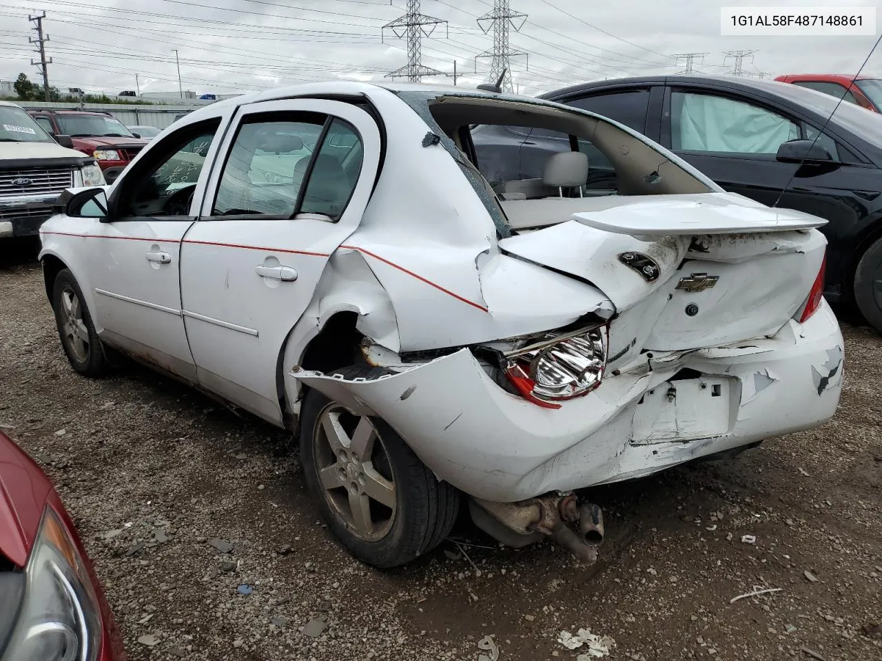 1G1AL58F487148861 2008 Chevrolet Cobalt Lt