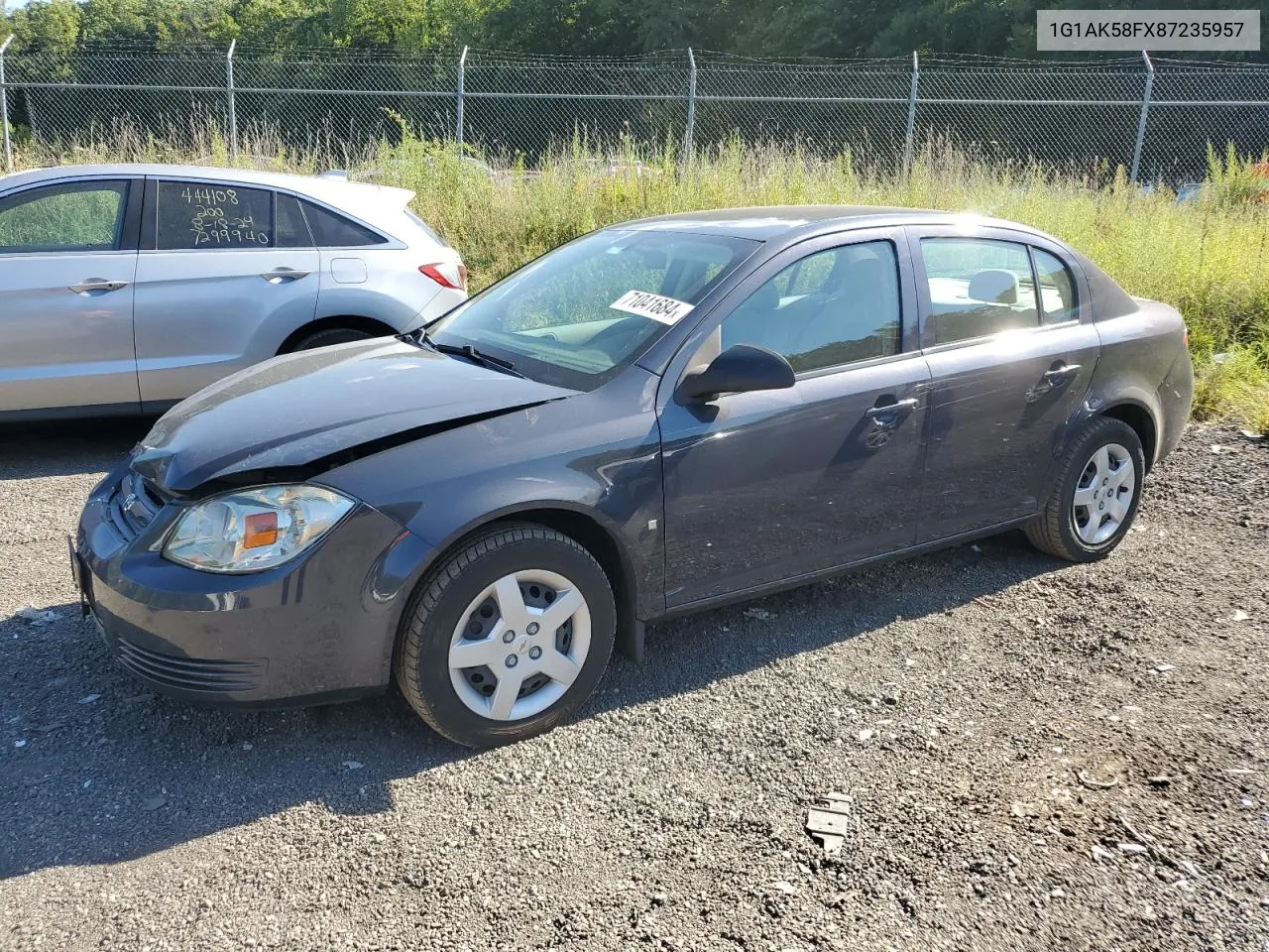 2008 Chevrolet Cobalt Ls VIN: 1G1AK58FX87235957 Lot: 71041684