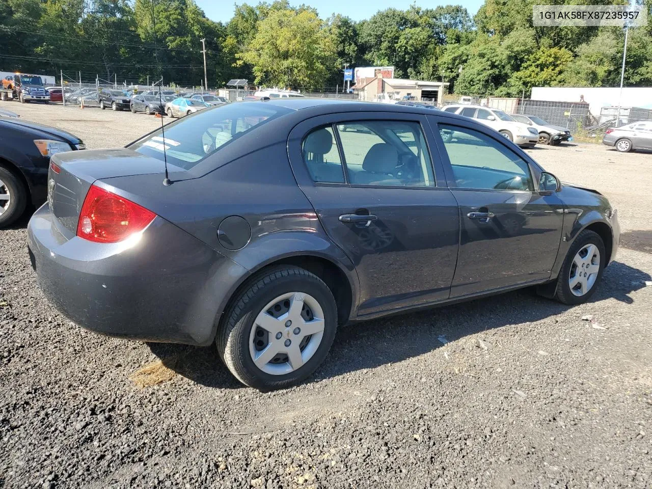 2008 Chevrolet Cobalt Ls VIN: 1G1AK58FX87235957 Lot: 71041684