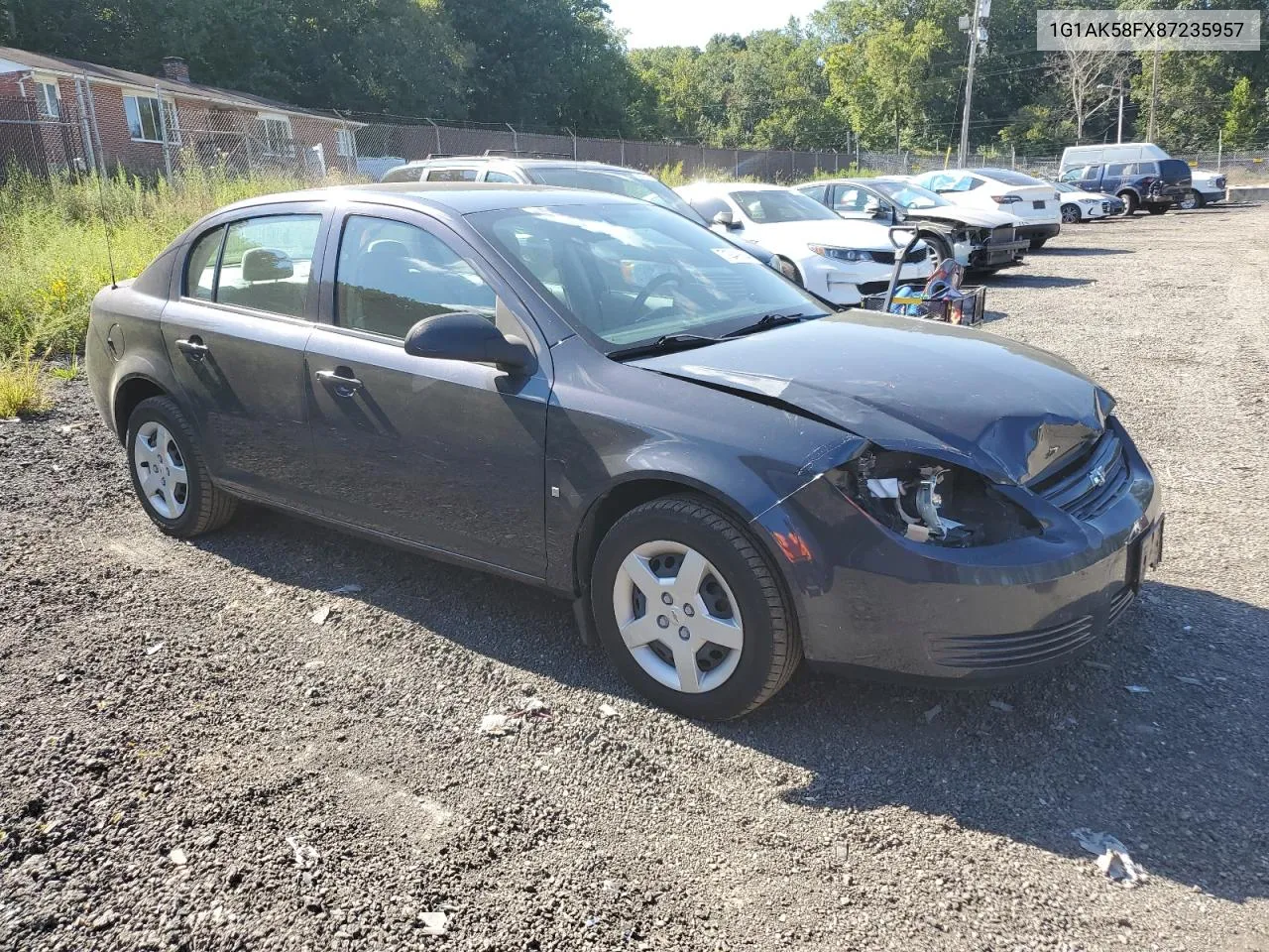 2008 Chevrolet Cobalt Ls VIN: 1G1AK58FX87235957 Lot: 71041684