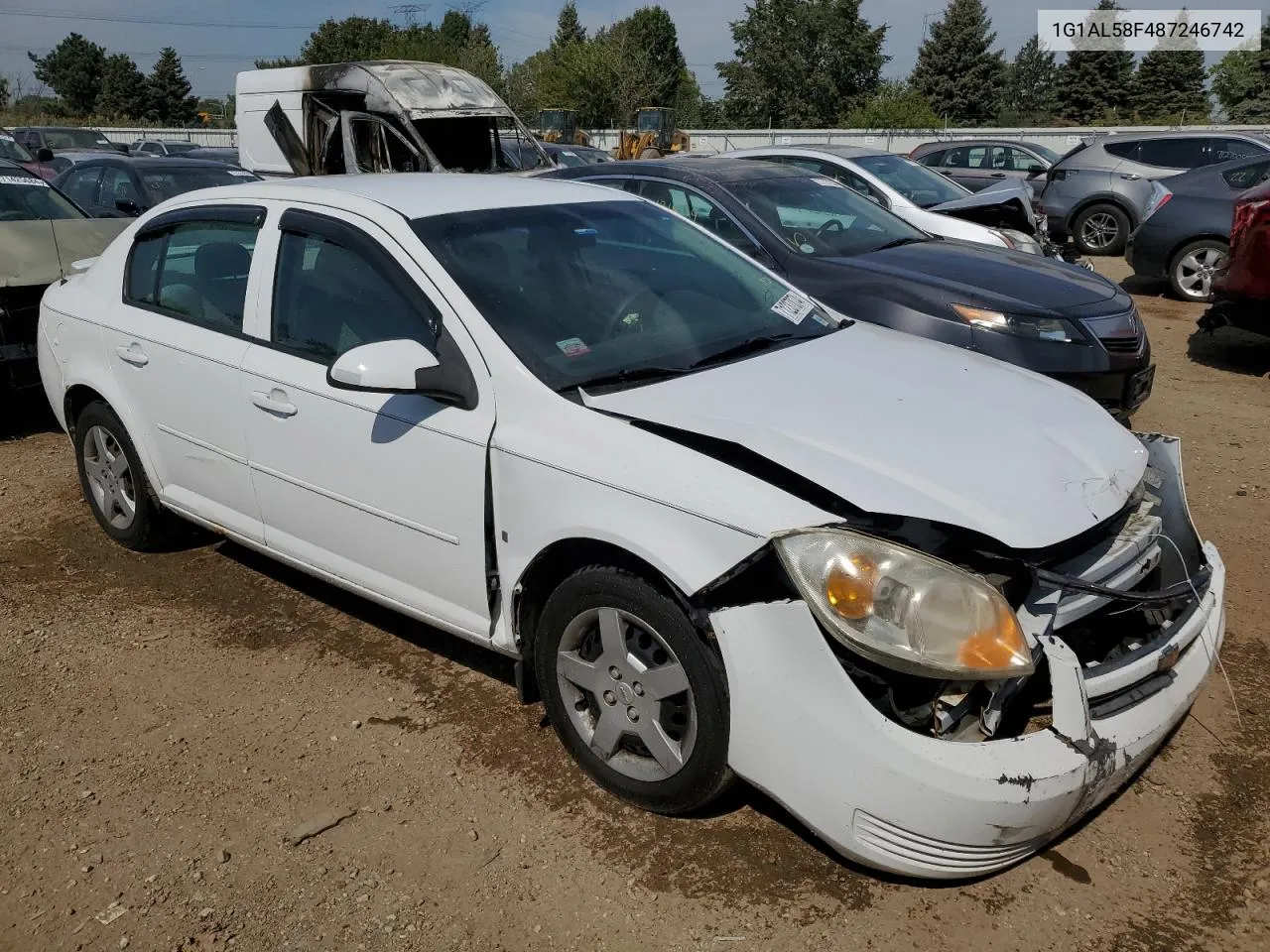 1G1AL58F487246742 2008 Chevrolet Cobalt Lt