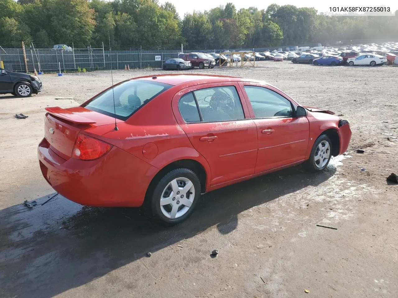 2008 Chevrolet Cobalt Ls VIN: 1G1AK58FX87255013 Lot: 71587434