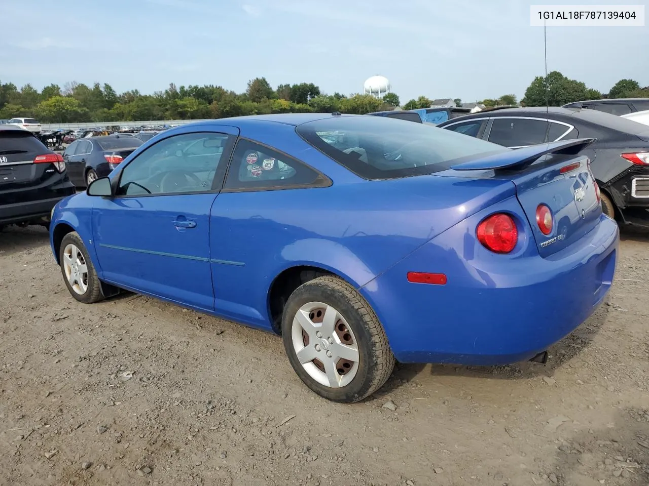 2008 Chevrolet Cobalt Lt VIN: 1G1AL18F787139404 Lot: 71646254