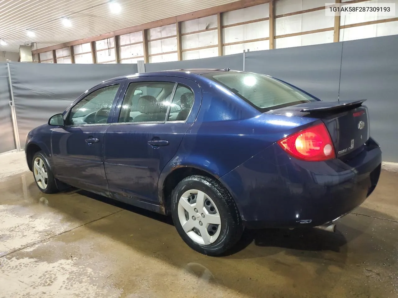 1G1AK58F287309193 2008 Chevrolet Cobalt Ls