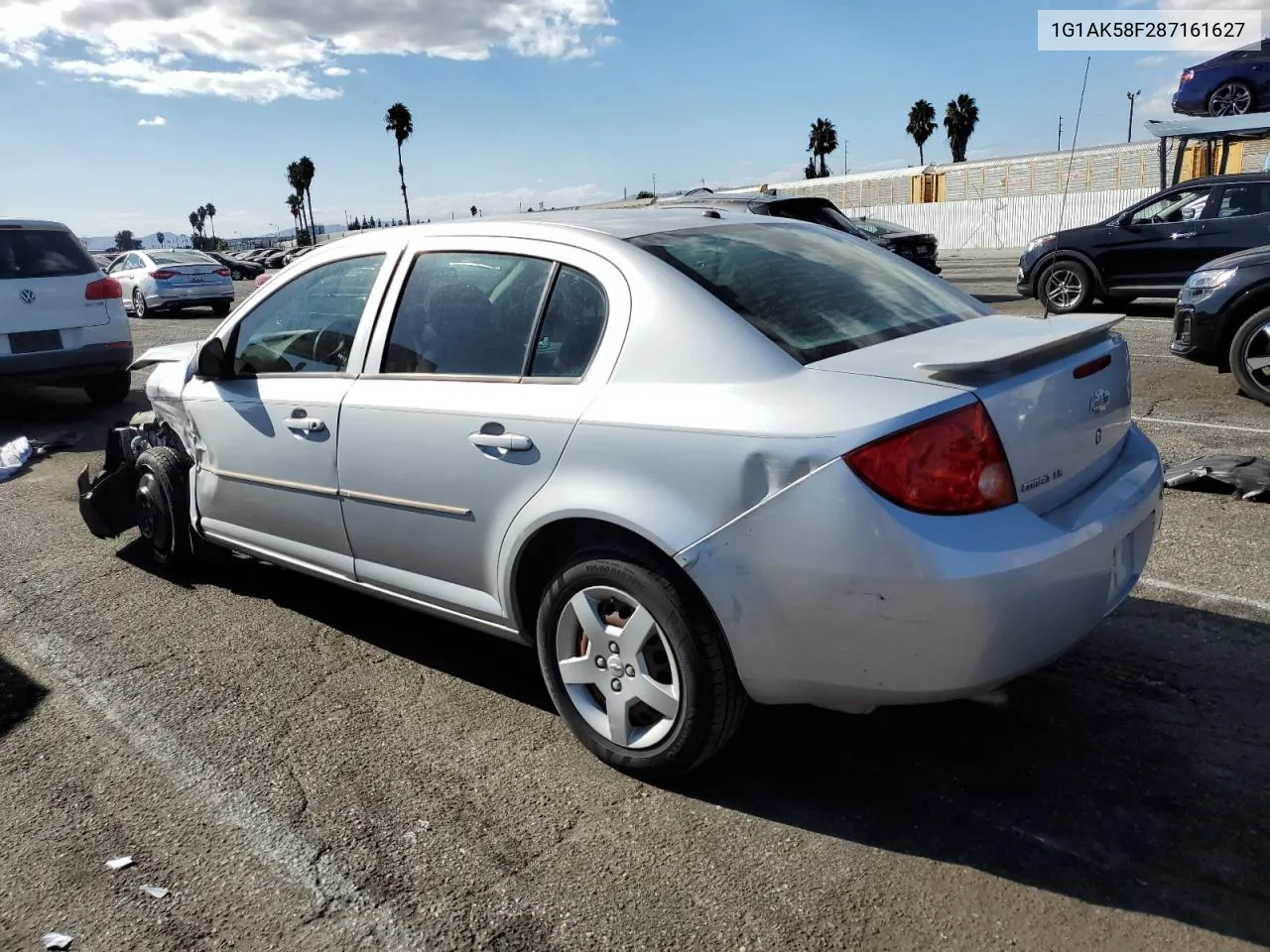 2008 Chevrolet Cobalt Ls VIN: 1G1AK58F287161627 Lot: 71972144