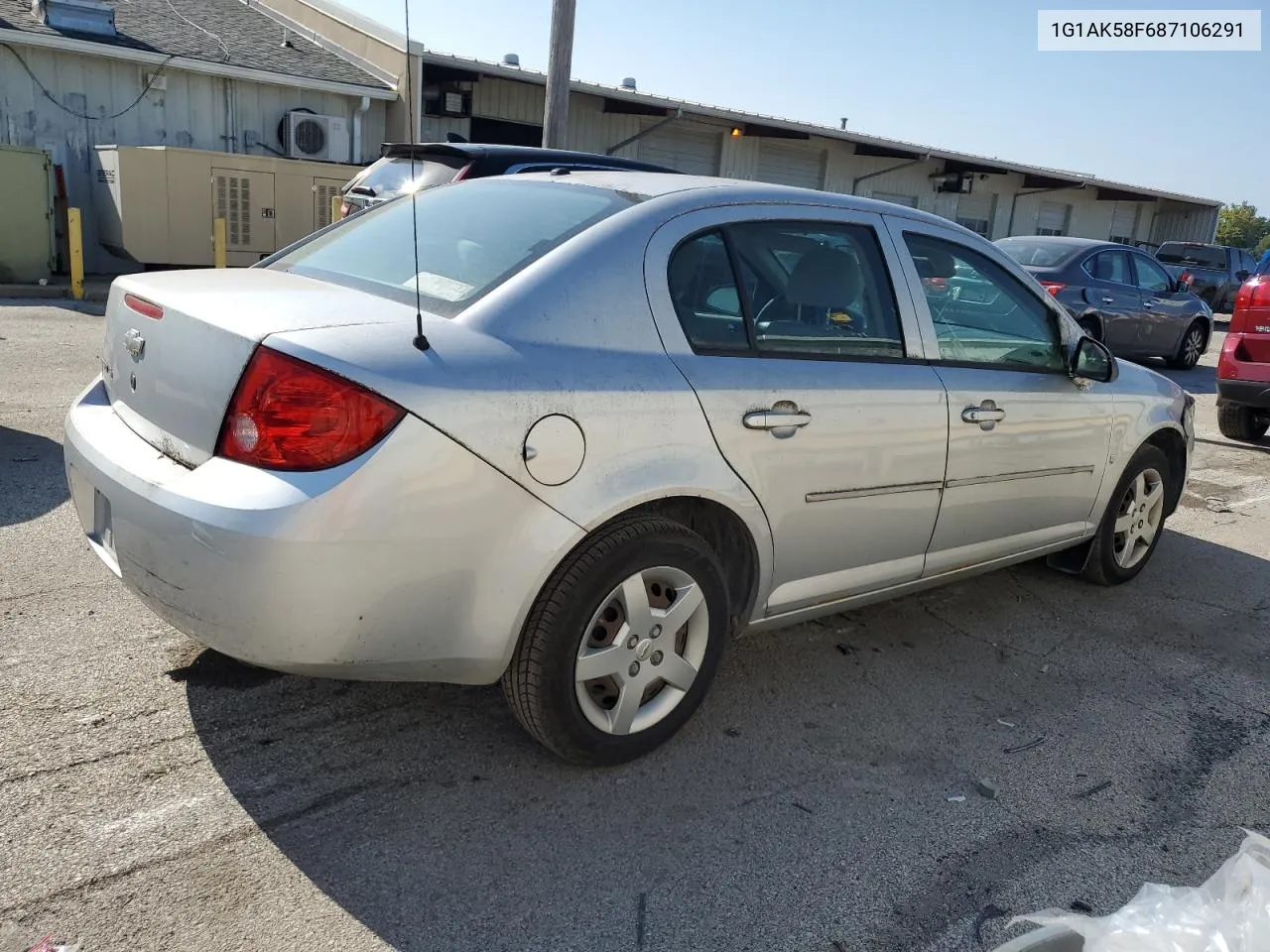 2008 Chevrolet Cobalt Ls VIN: 1G1AK58F687106291 Lot: 72028264